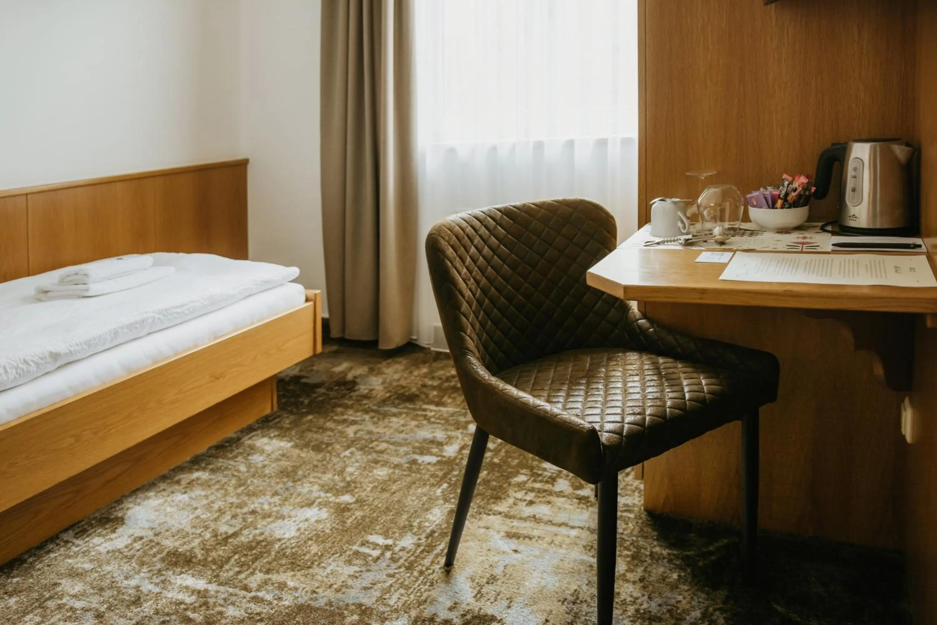 Bed in Pension Baranekhof - accommodation in nature - Baranek Resorts