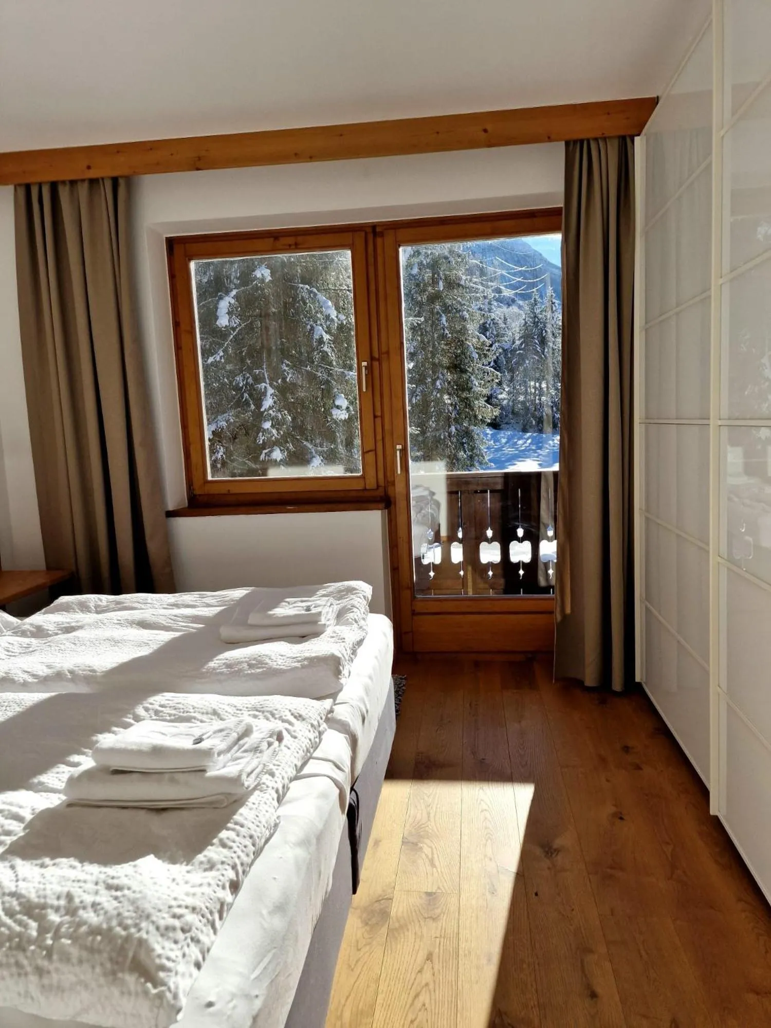 Bed in Pension Baranekhof - accommodation in nature - Baranek Resorts