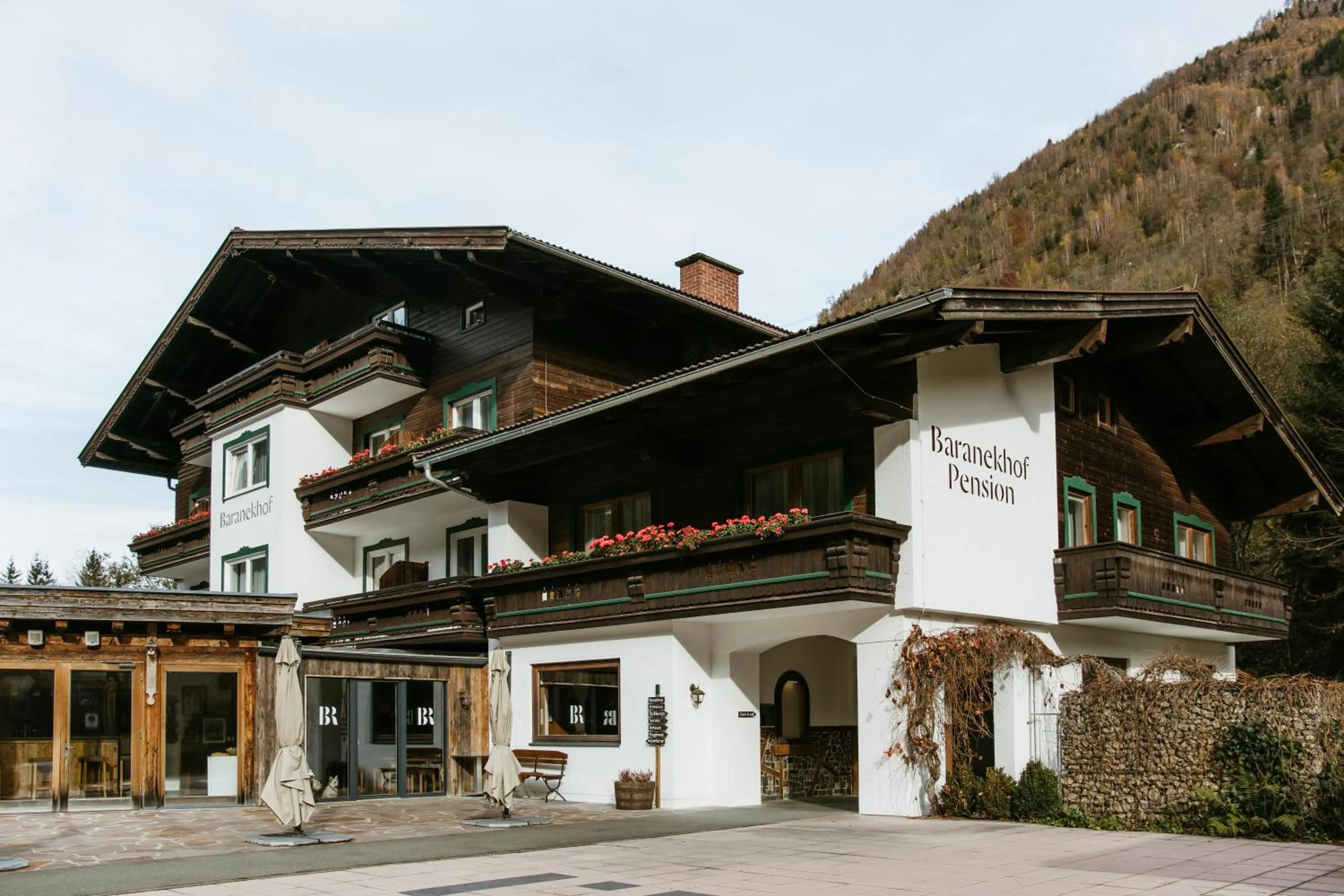 Property building in Pension Baranekhof - accommodation in nature - Baranek Resorts