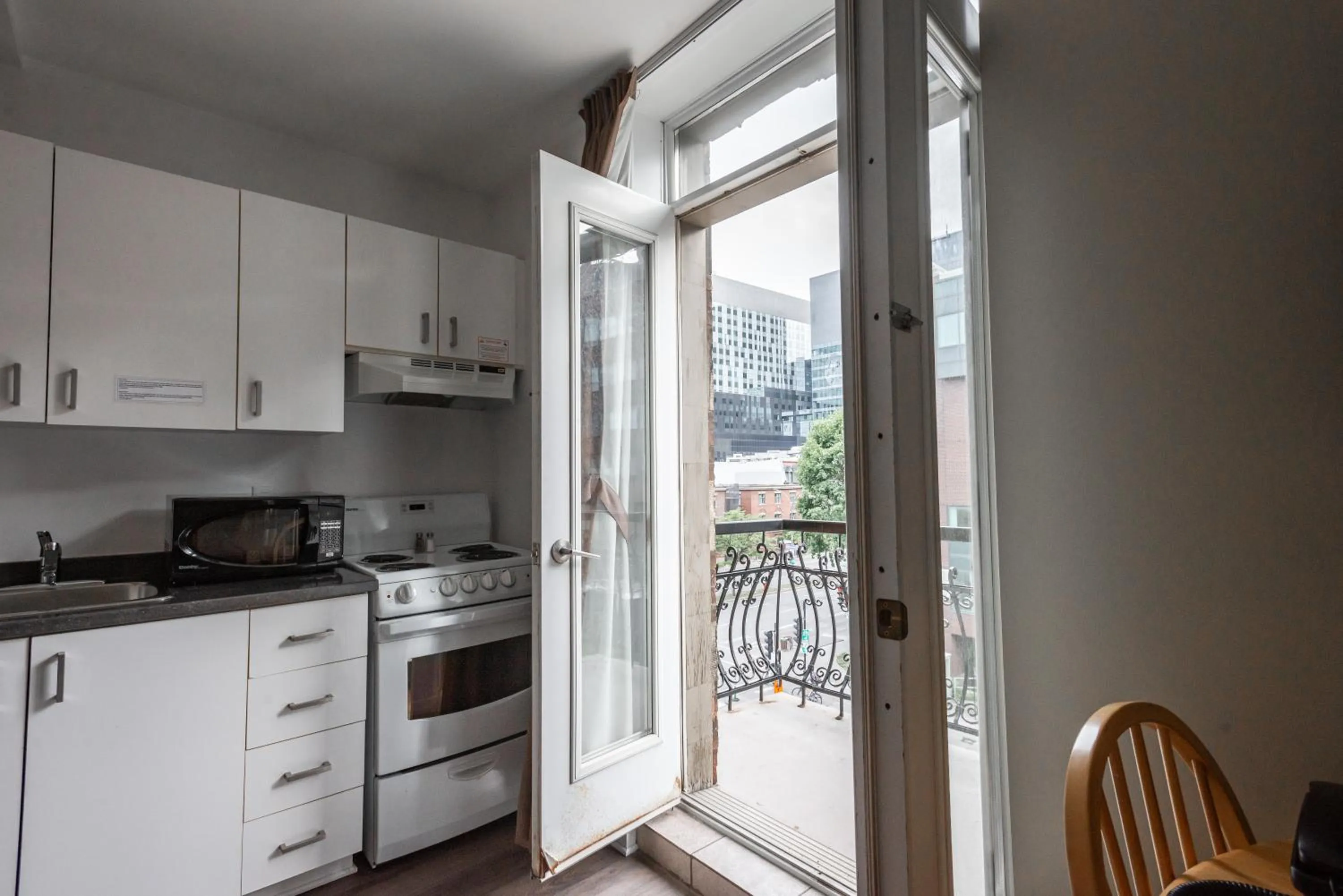 Balcony/Terrace in Hotel le Roberval
