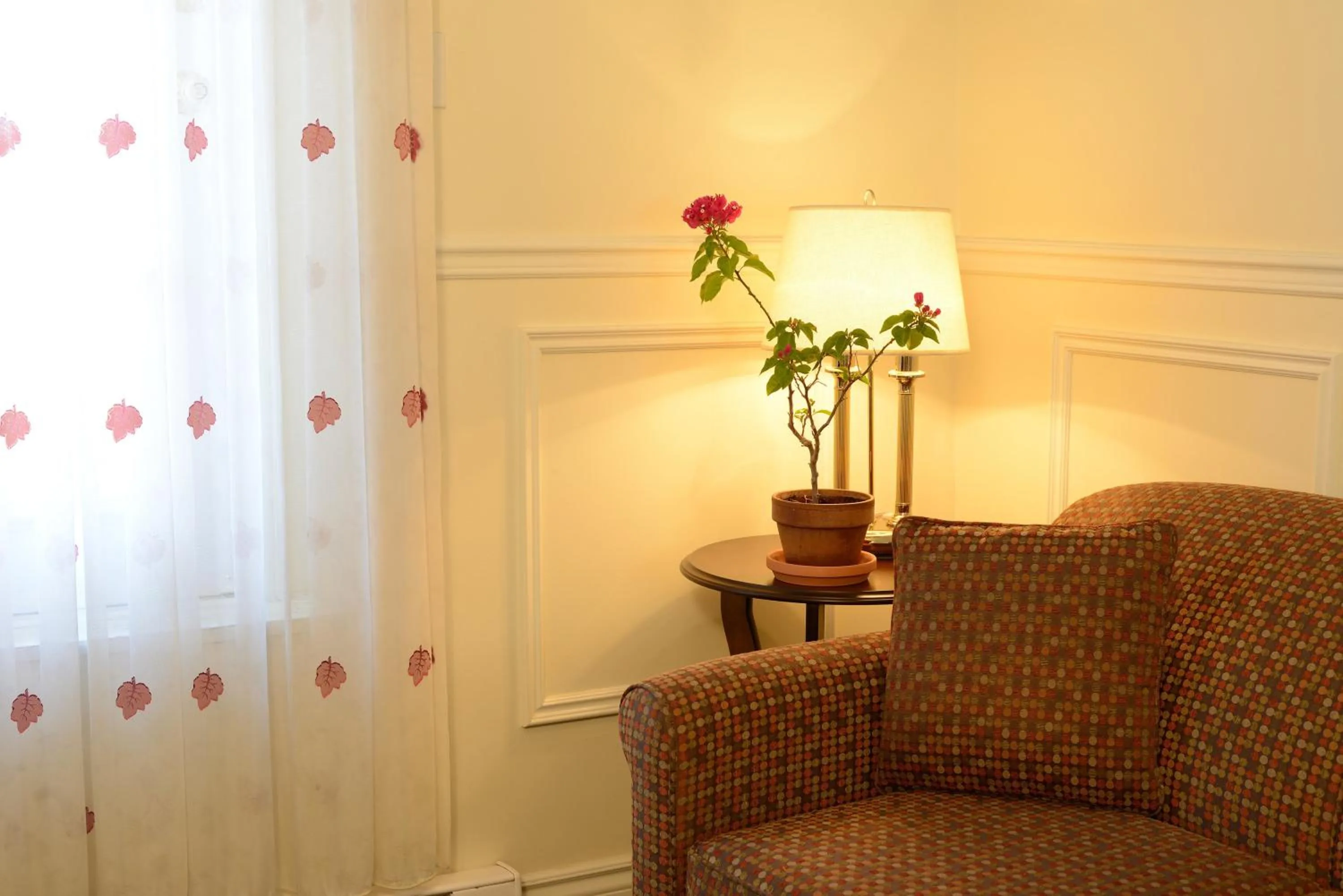 Living room in Parc Suites Hotel