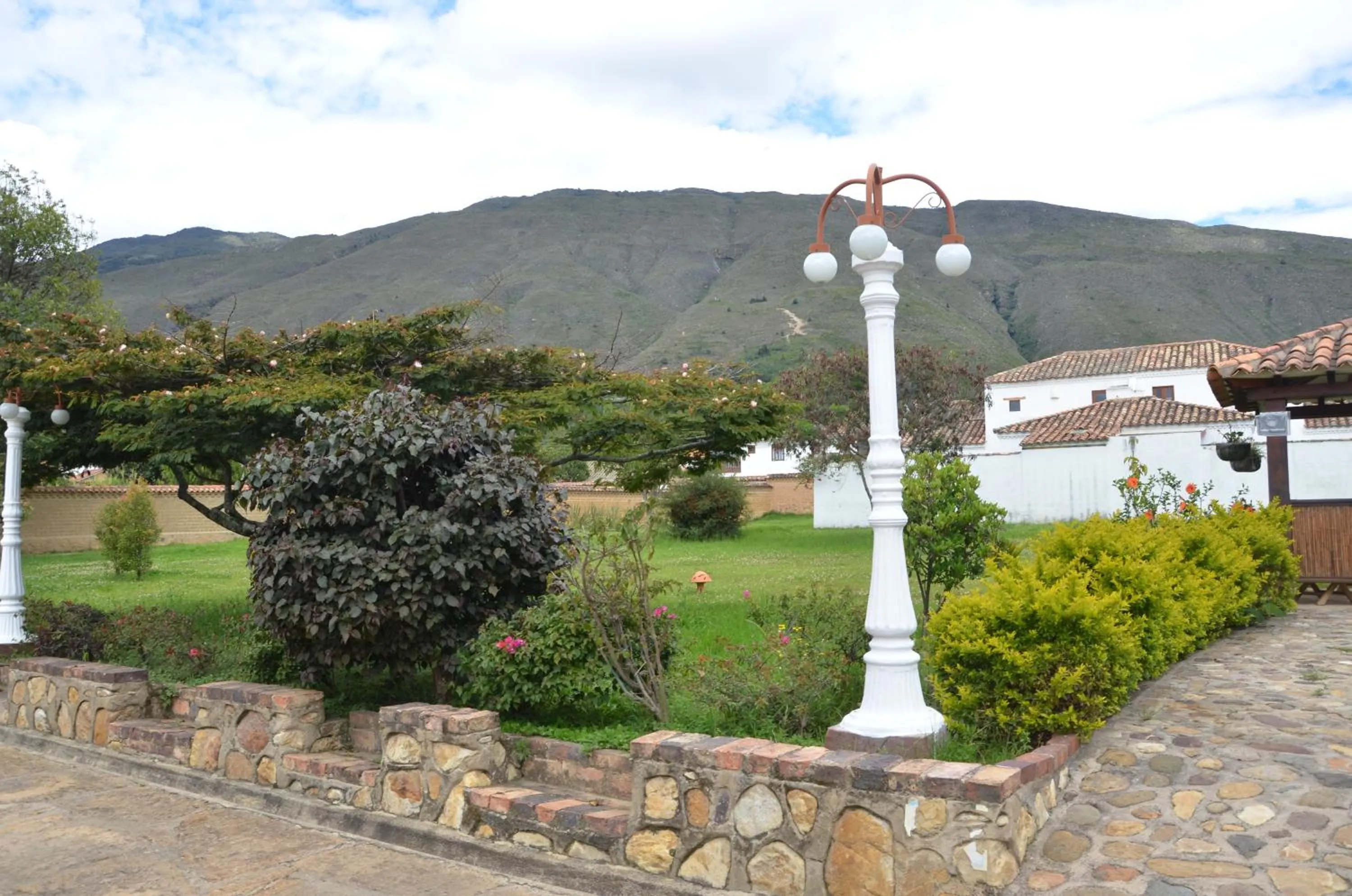 Garden in Hotel Santiago Diaz Piedrahita
