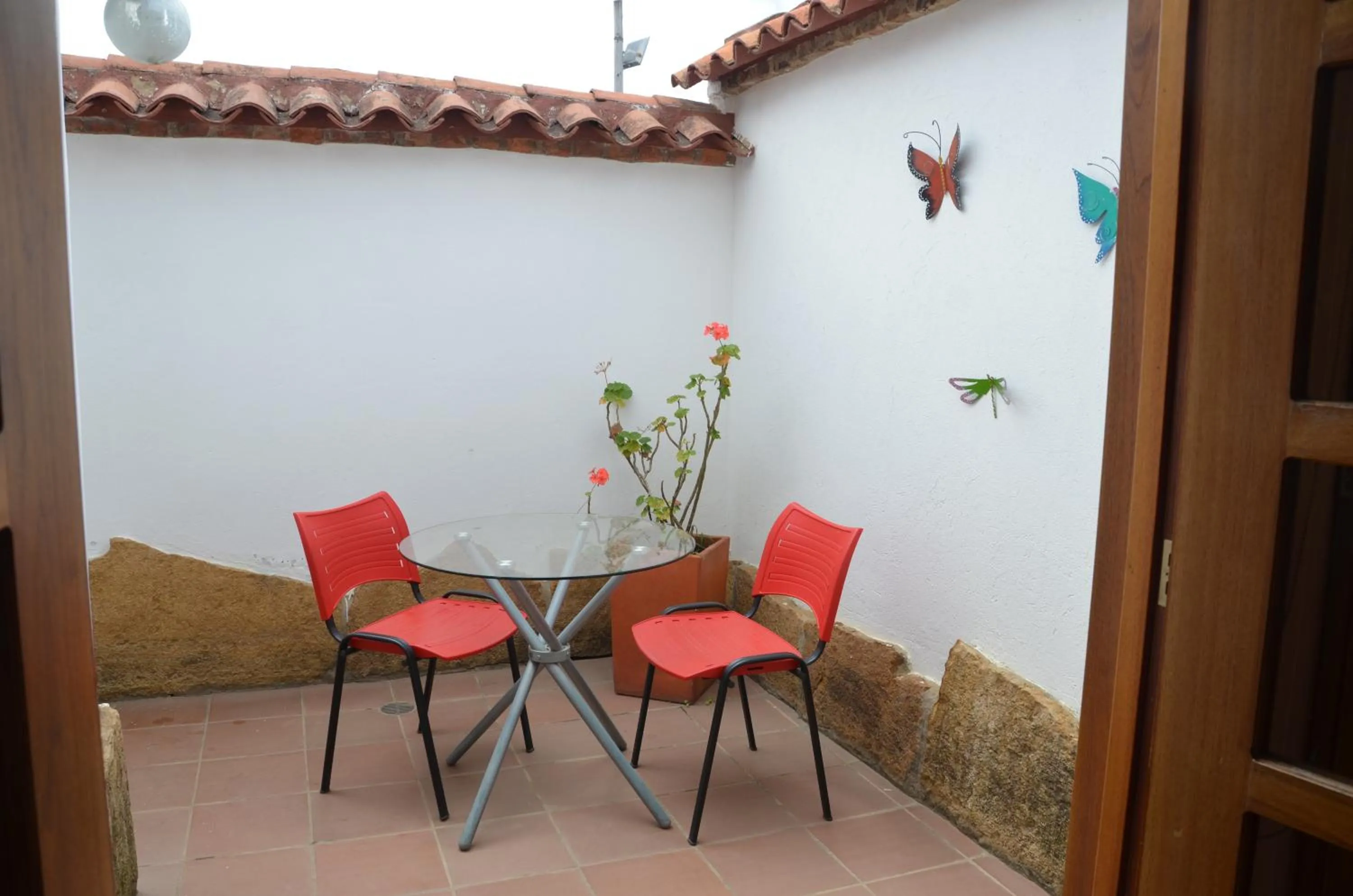 Seating area in Hotel Santiago Diaz Piedrahita