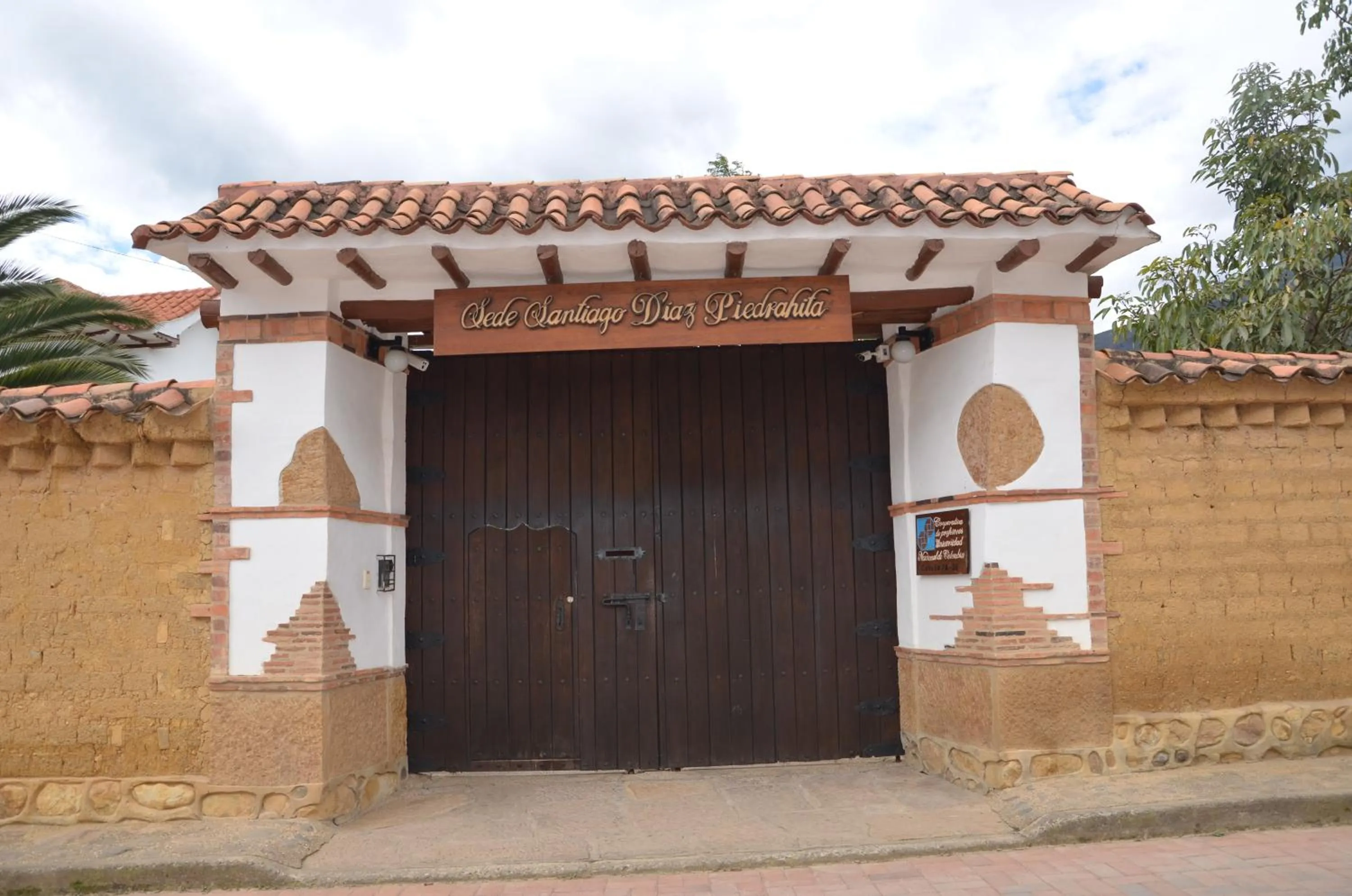 Facade/entrance in Hotel Santiago Diaz Piedrahita