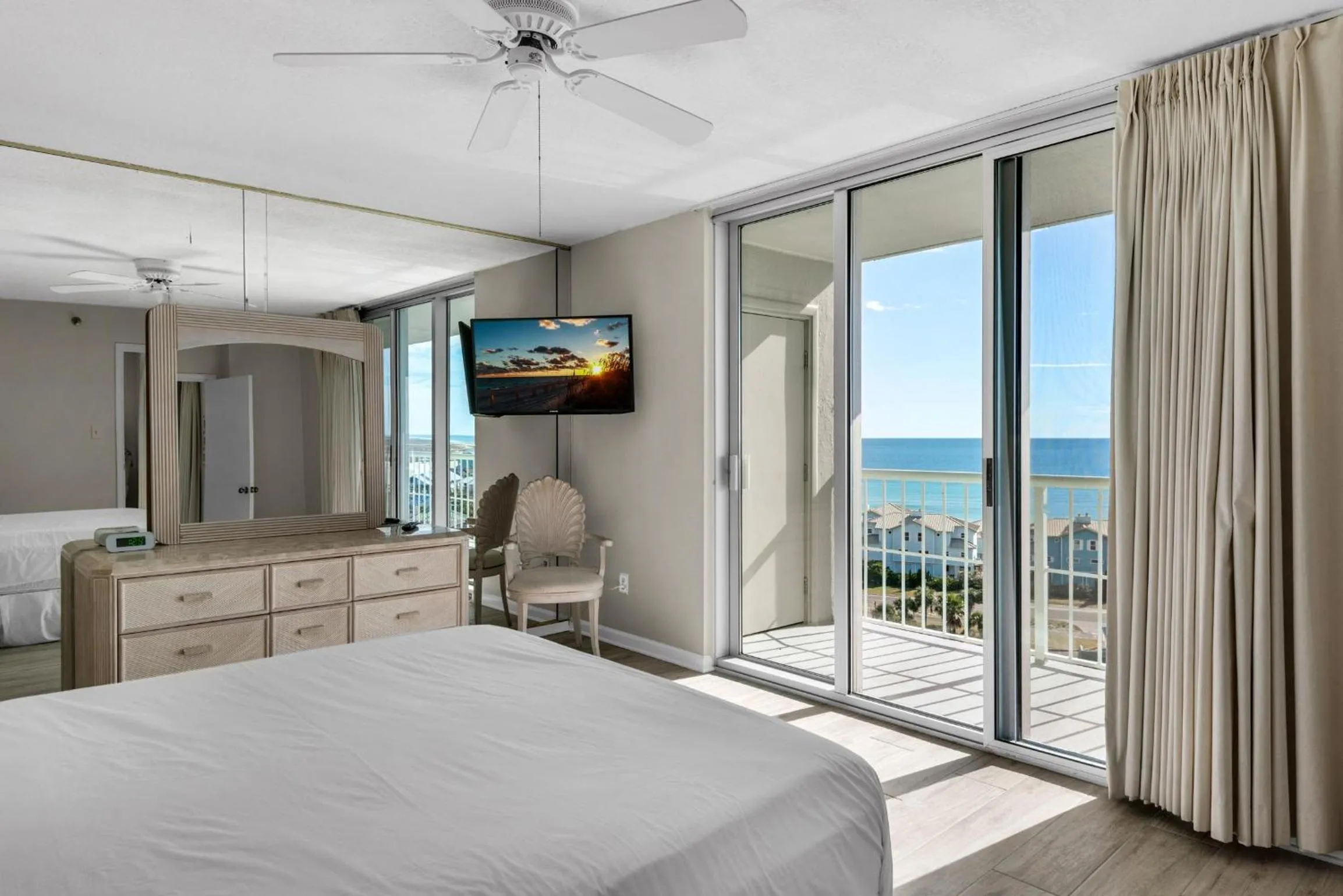 Bed in Tristan Towers unit 9B