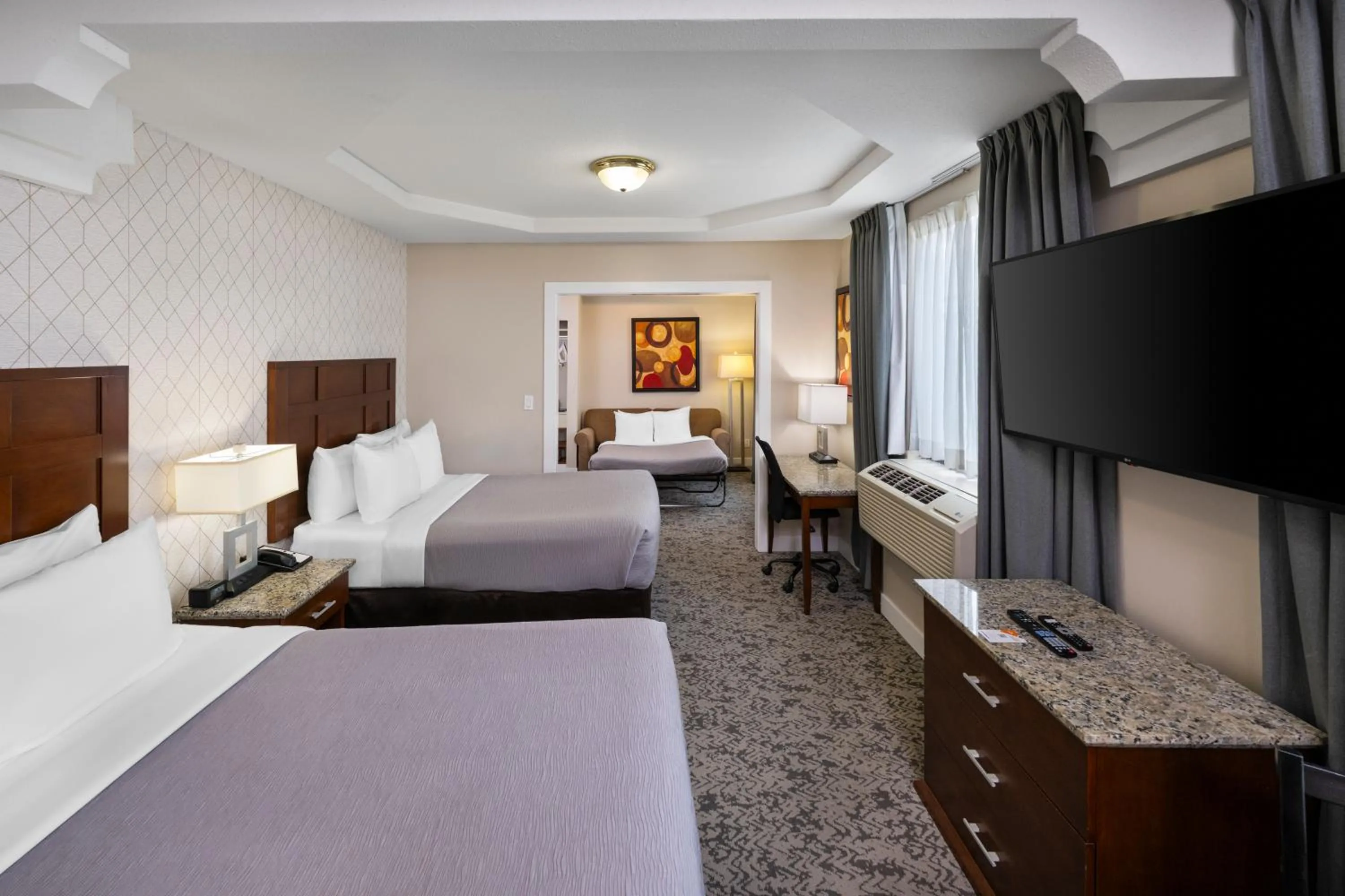 Photo of the whole room, Bed in Quality Inn & Suites