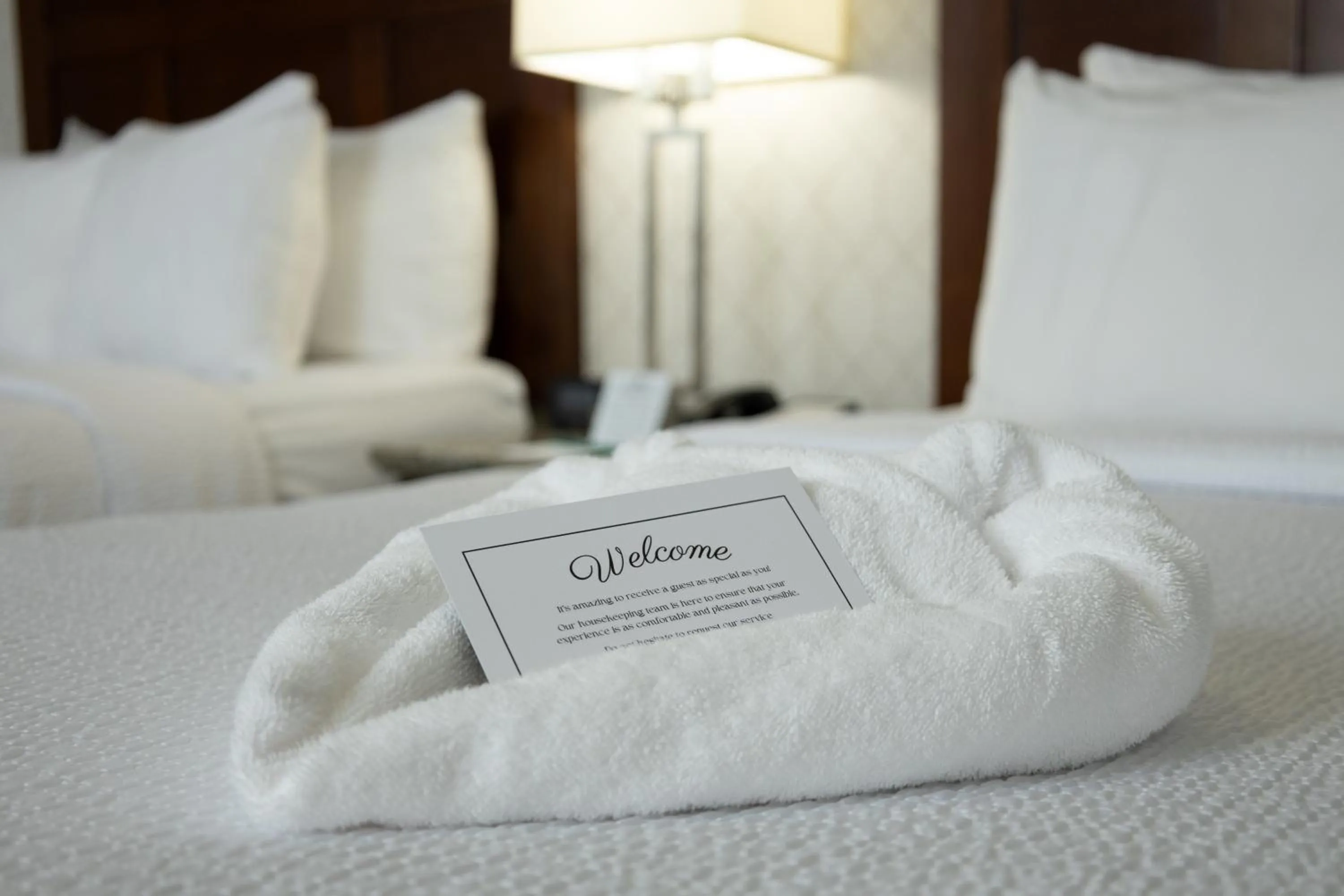 Bed in Quality Inn & Suites