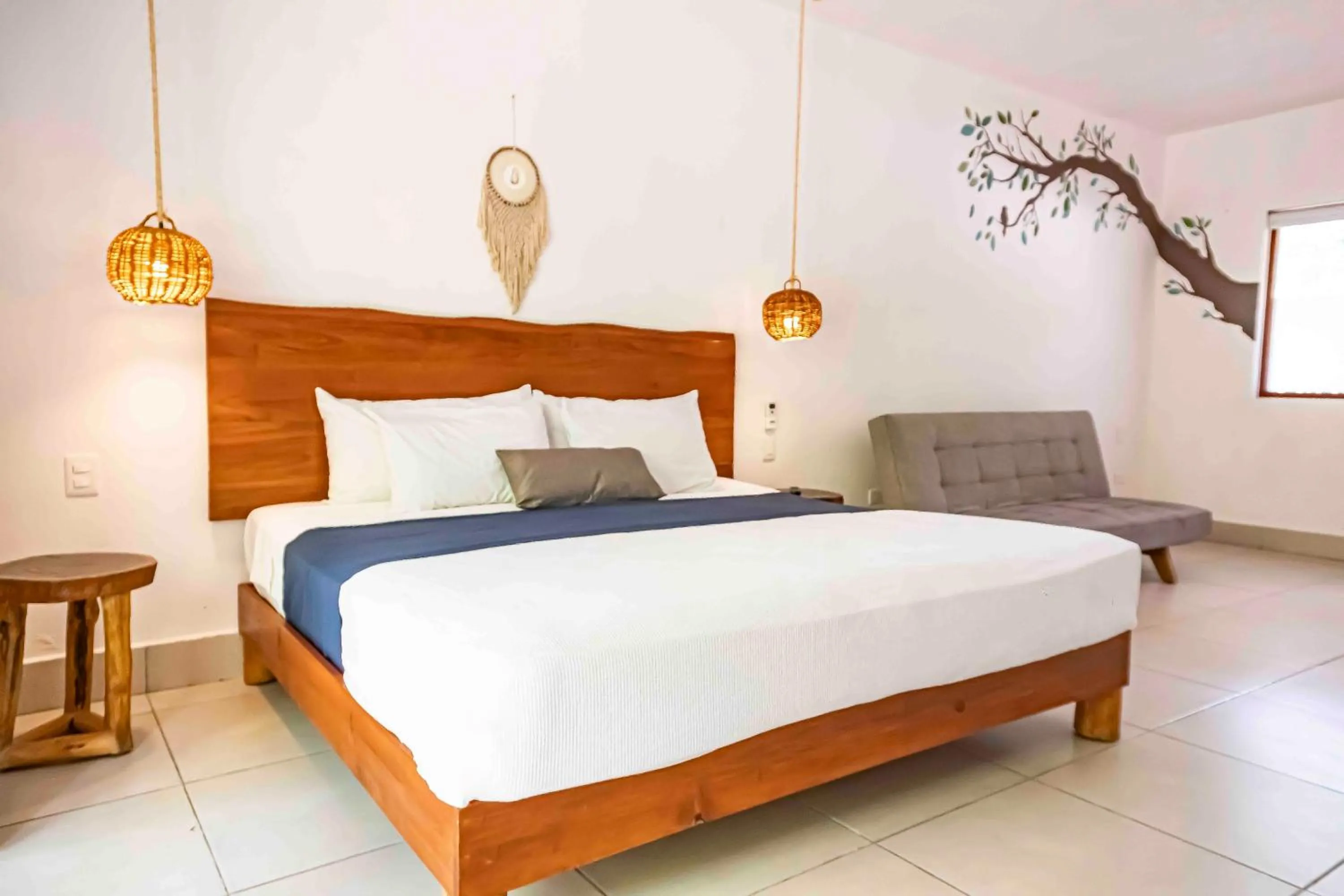 Toilet, Bed in Niik Tulum