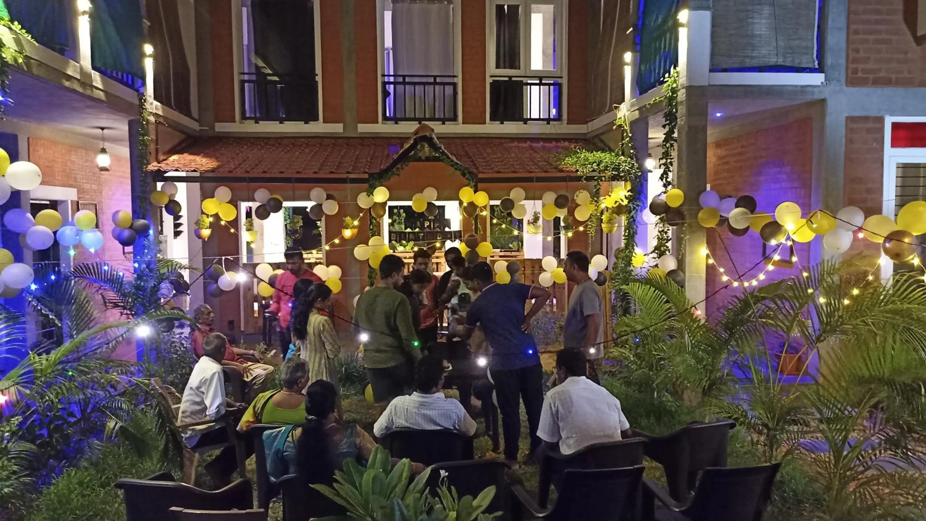 Night in Wow Farm House