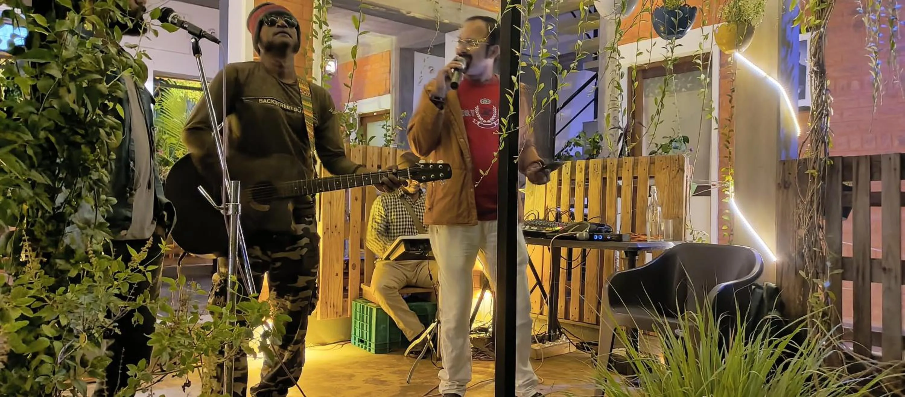 People in Wow Farm House