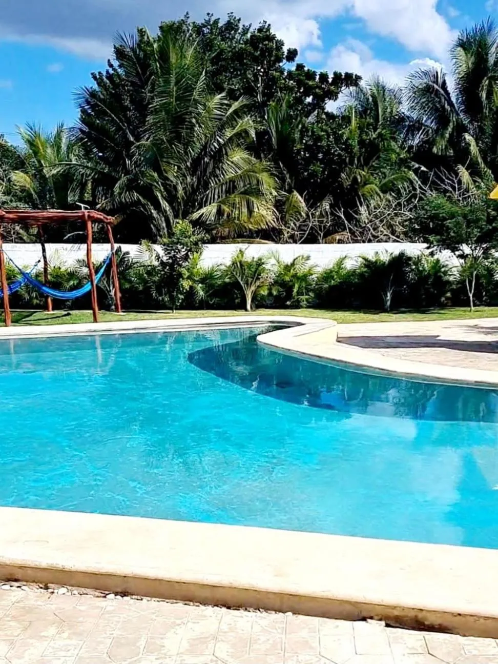 Swimming pool in Hotel Quinta Izamal