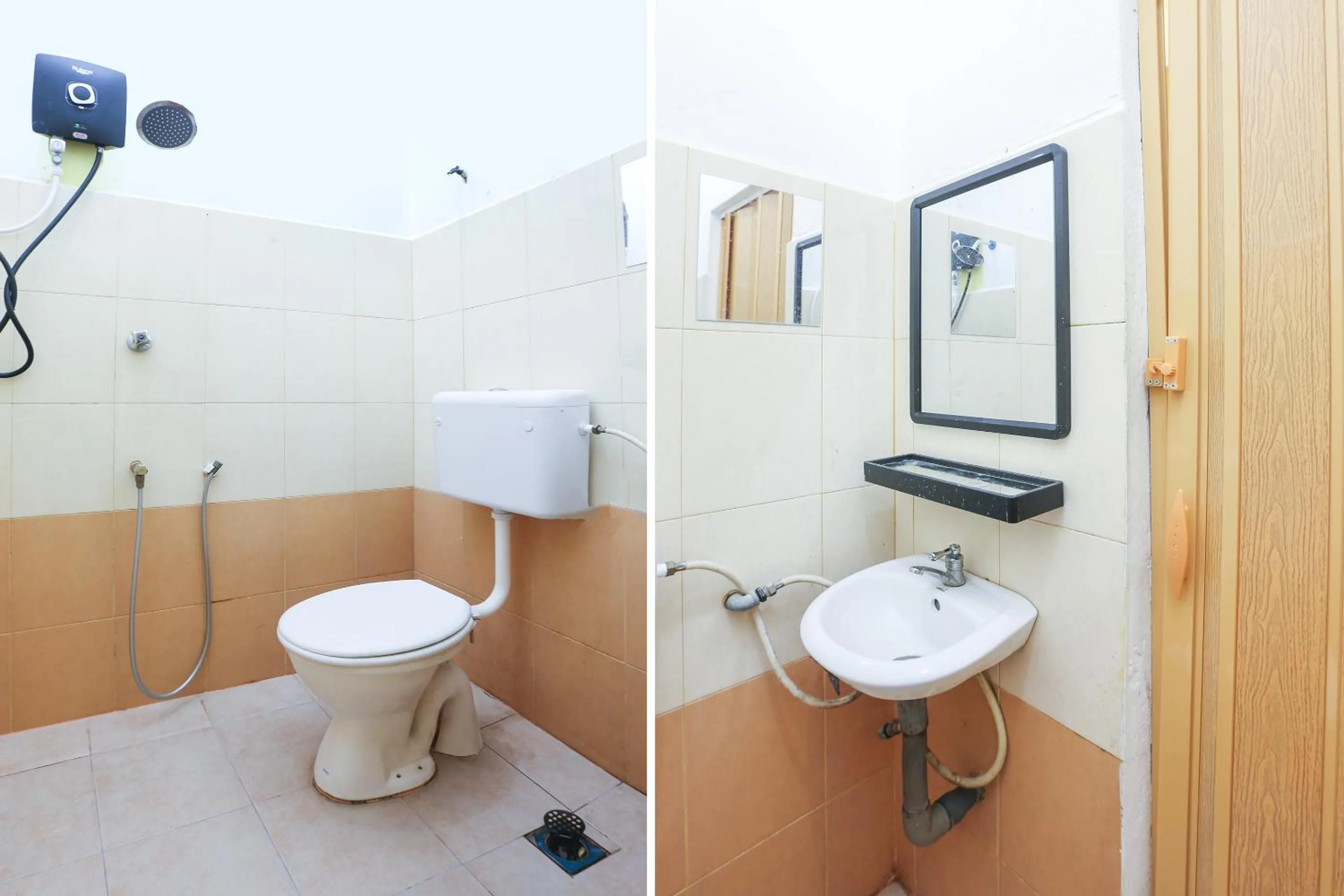 Bathroom in OYO 90321 Hotel Bajet Sri Manal