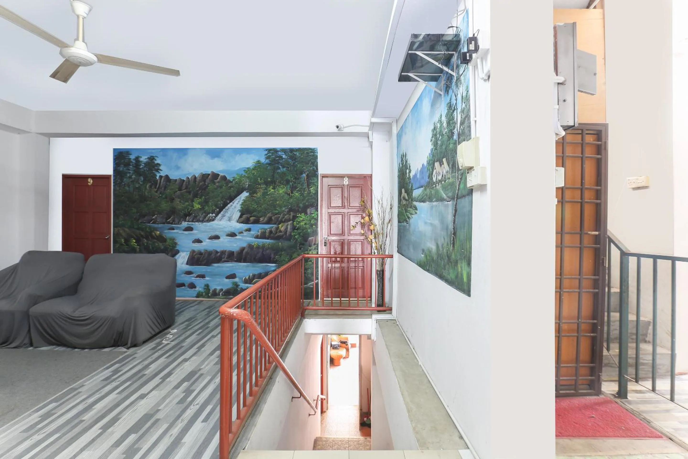 Balcony/Terrace in OYO 90321 Hotel Bajet Sri Manal