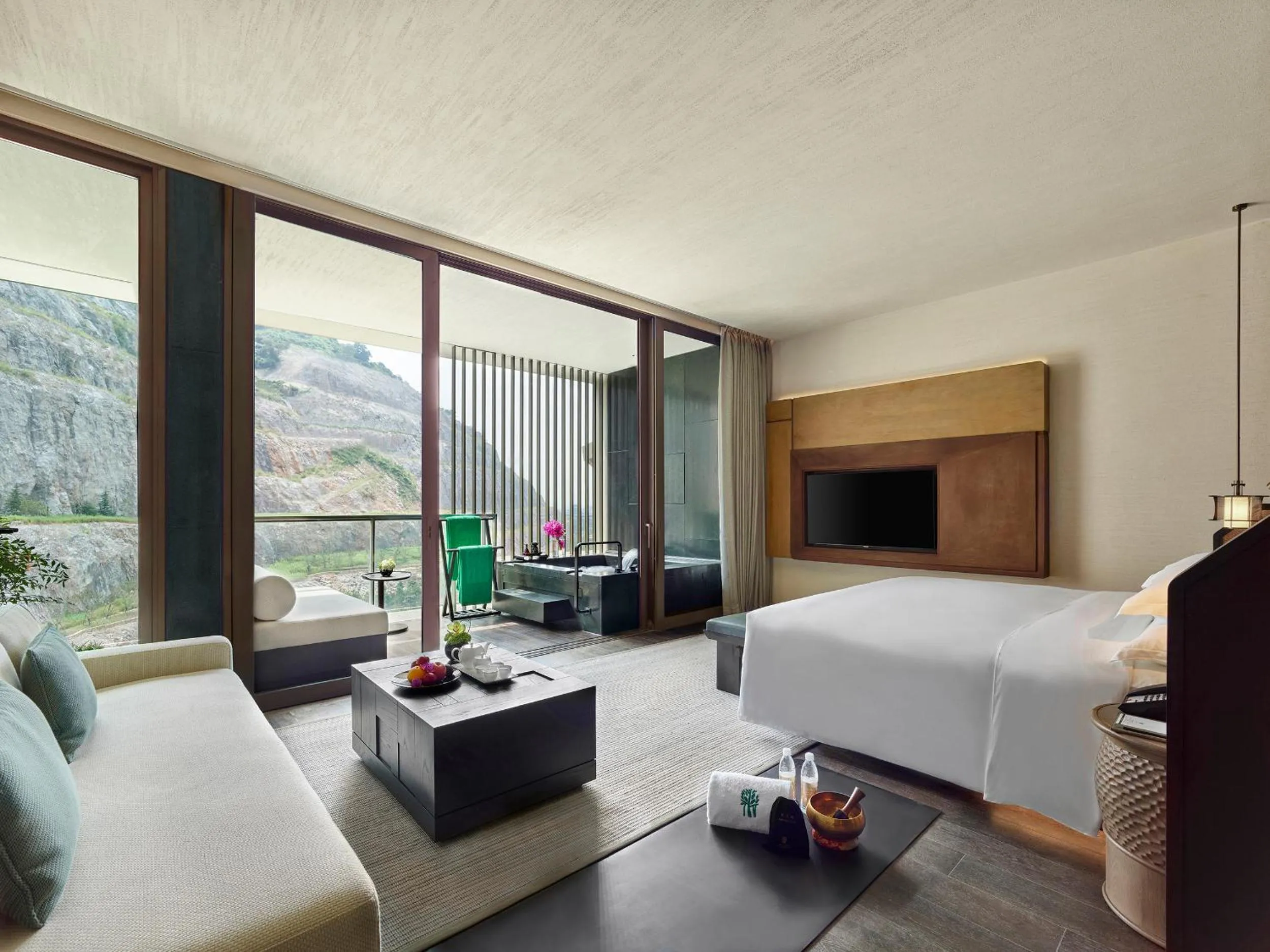 Property building, Bed in Banyan Tree Nanjing Garden Expo