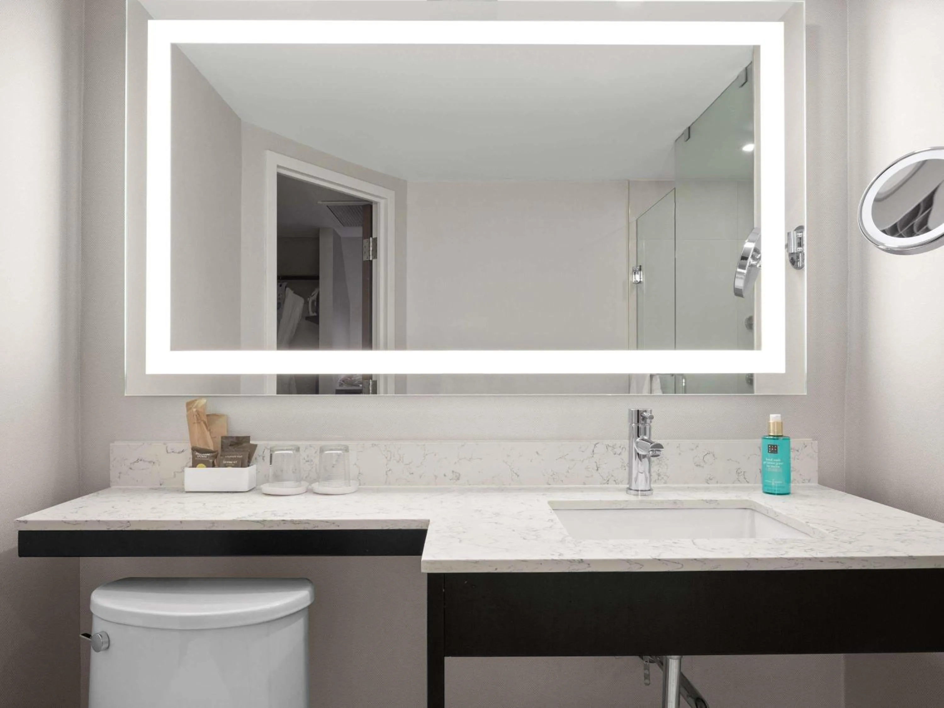 Bedroom in The Novotel Toronto Centre