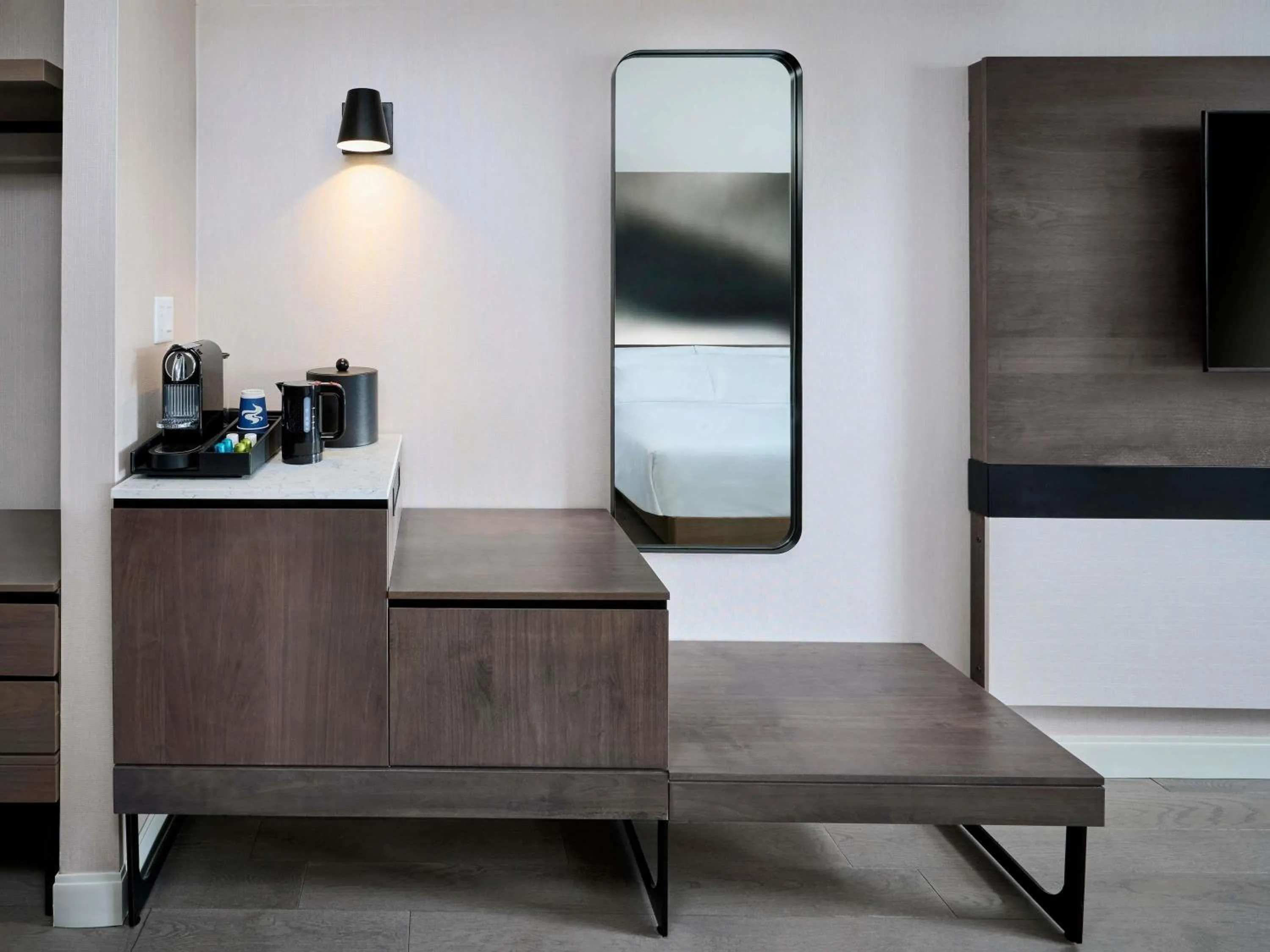 Bedroom in The Novotel Toronto Centre