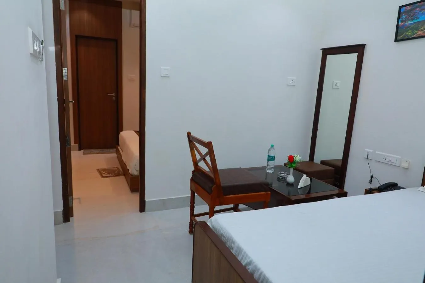 View (from property/room), Bed in TM INN Hotel