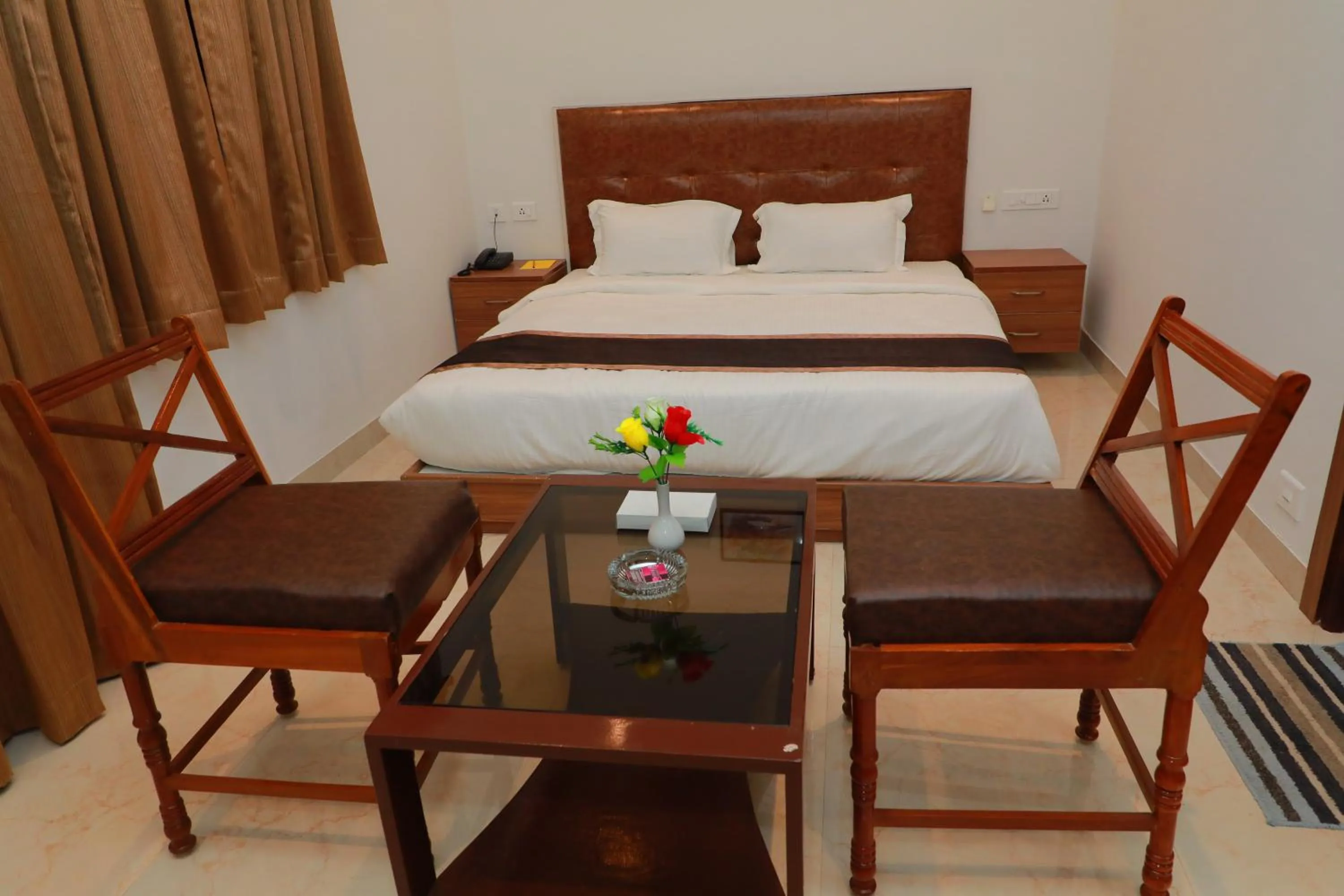 View (from property/room), Bed in TM INN Hotel