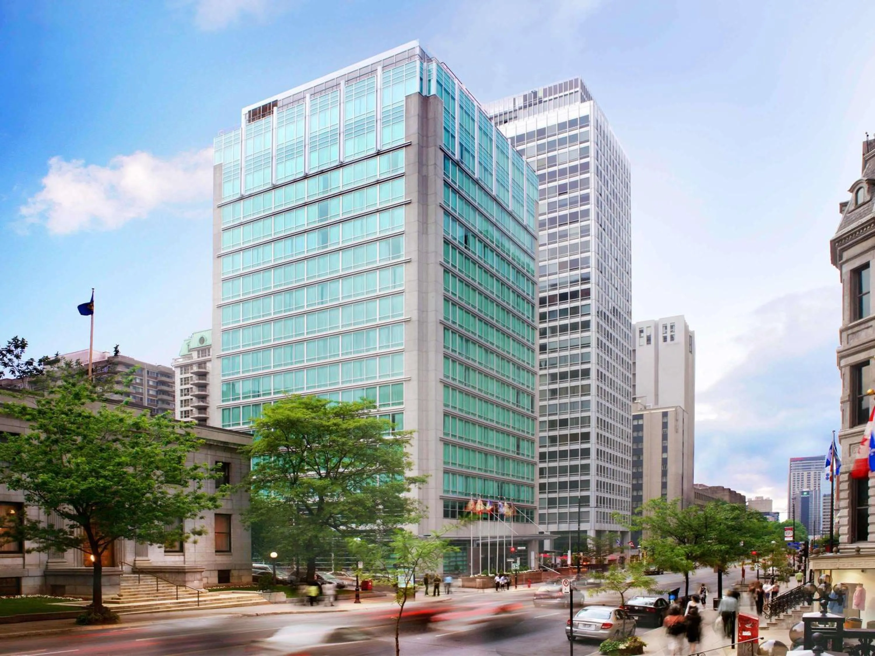 Property building in Sofitel Montreal Golden Mile