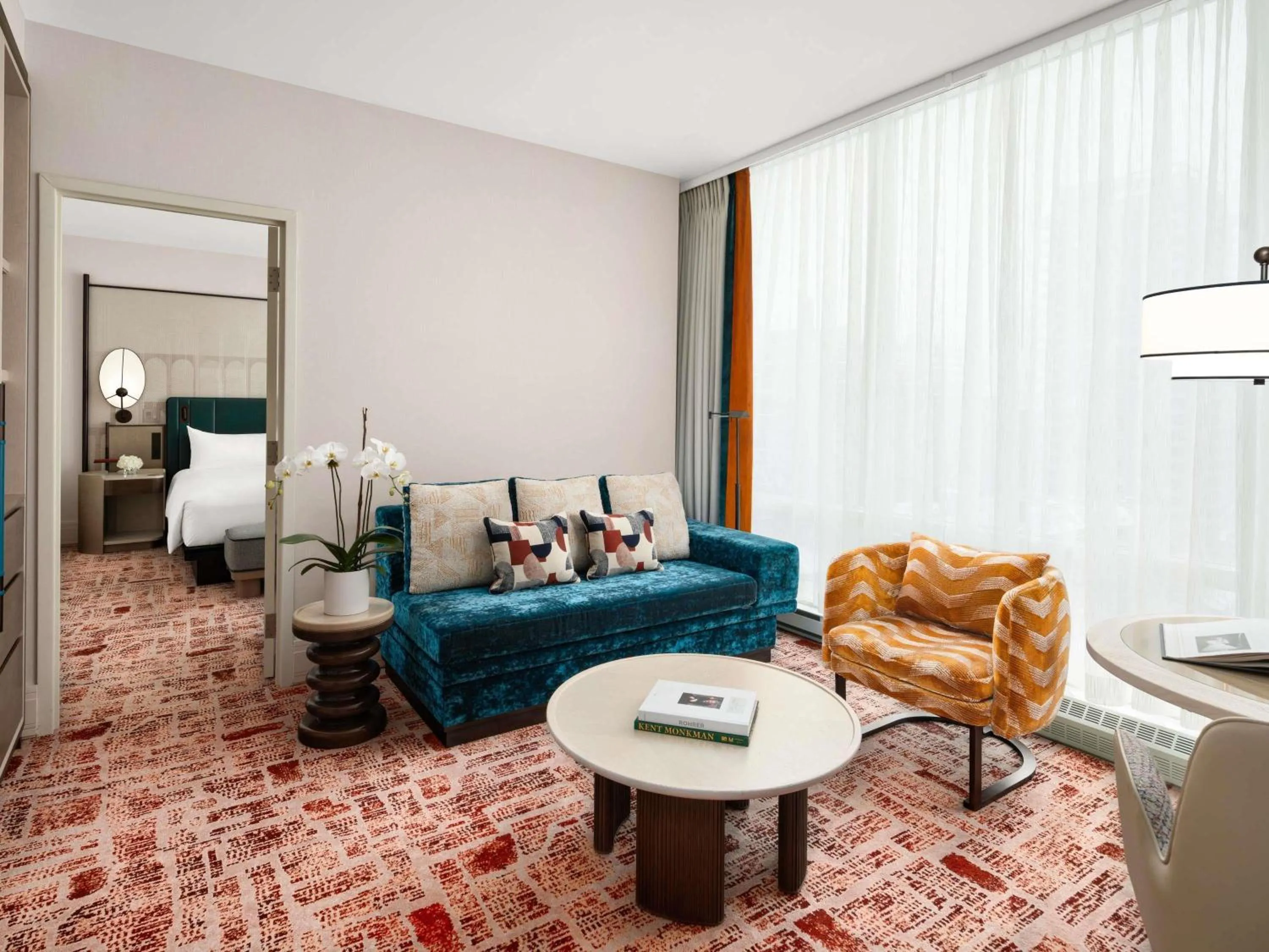 Bedroom in Sofitel Montreal Golden Mile