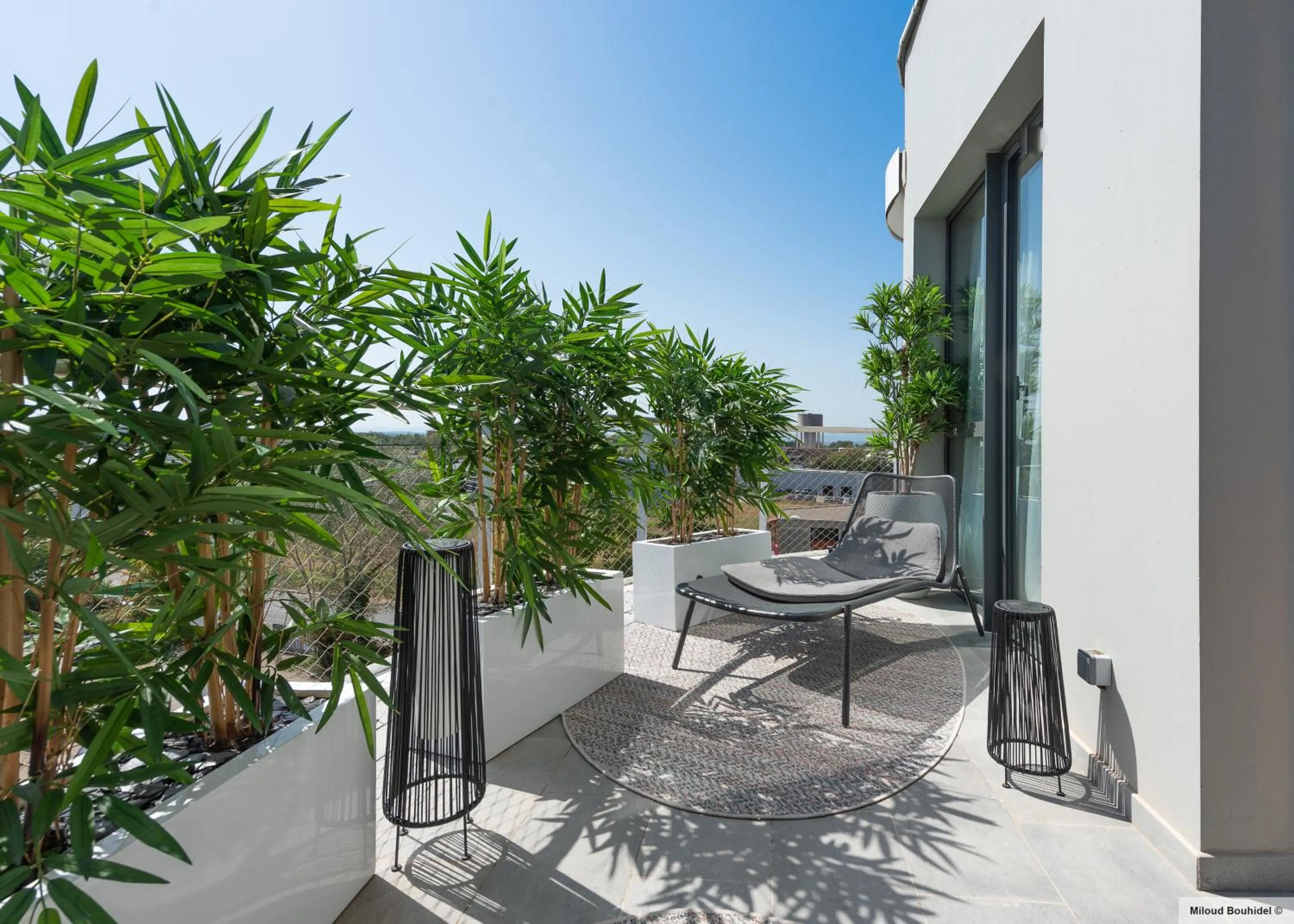 Balcony/Terrace in GOLDEN TULIP LYON OUEST TECHLID Hotel & Spa