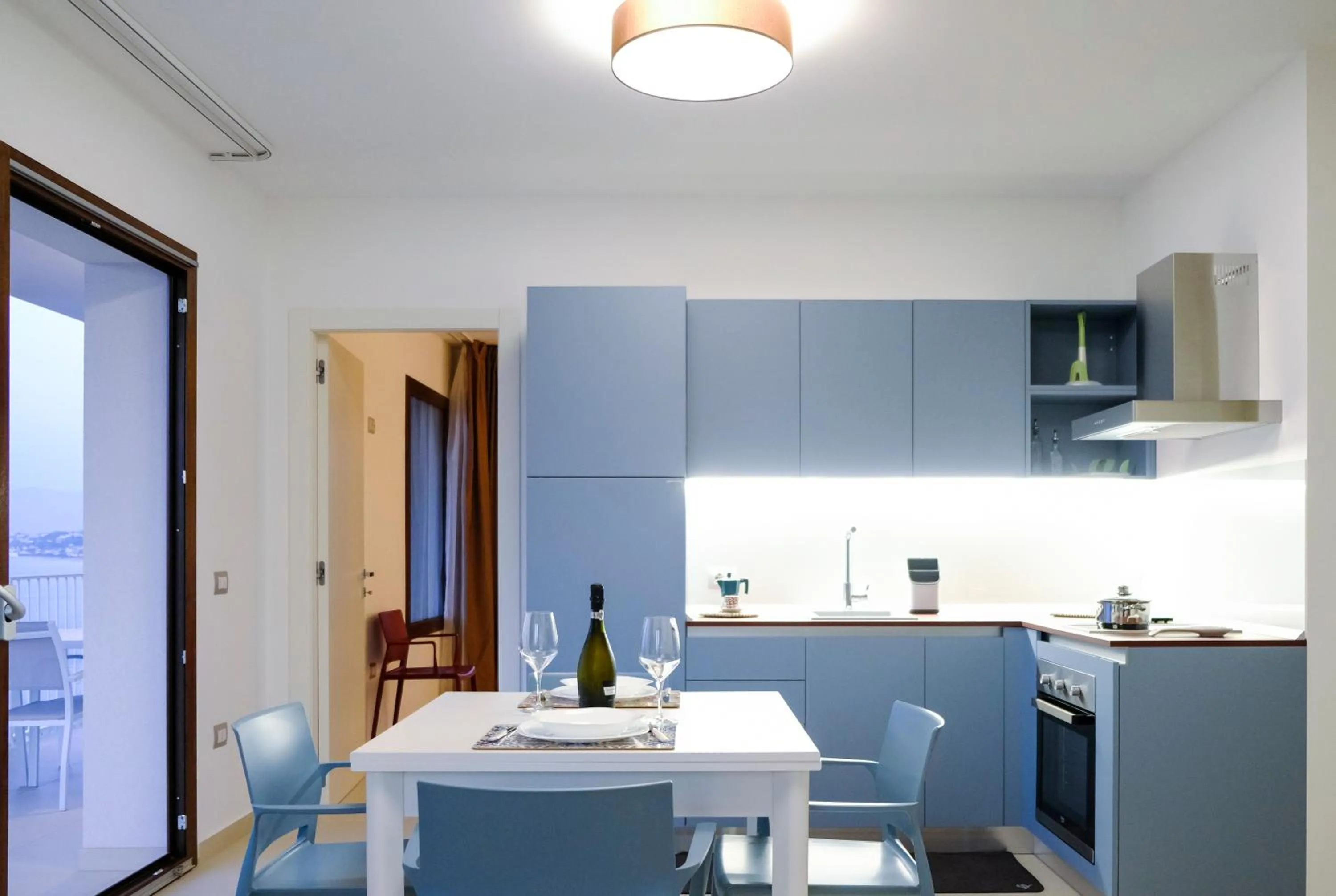 Kitchen or kitchenette in SOL Y MAR Camere e Appartamenti