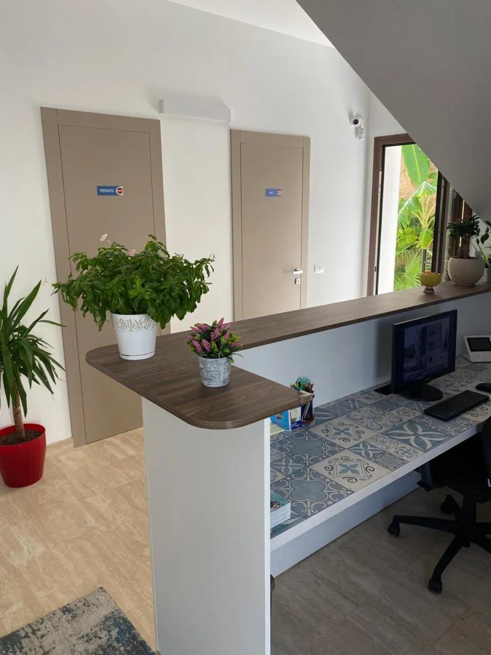 Lobby or reception in SOL Y MAR Camere e Appartamenti