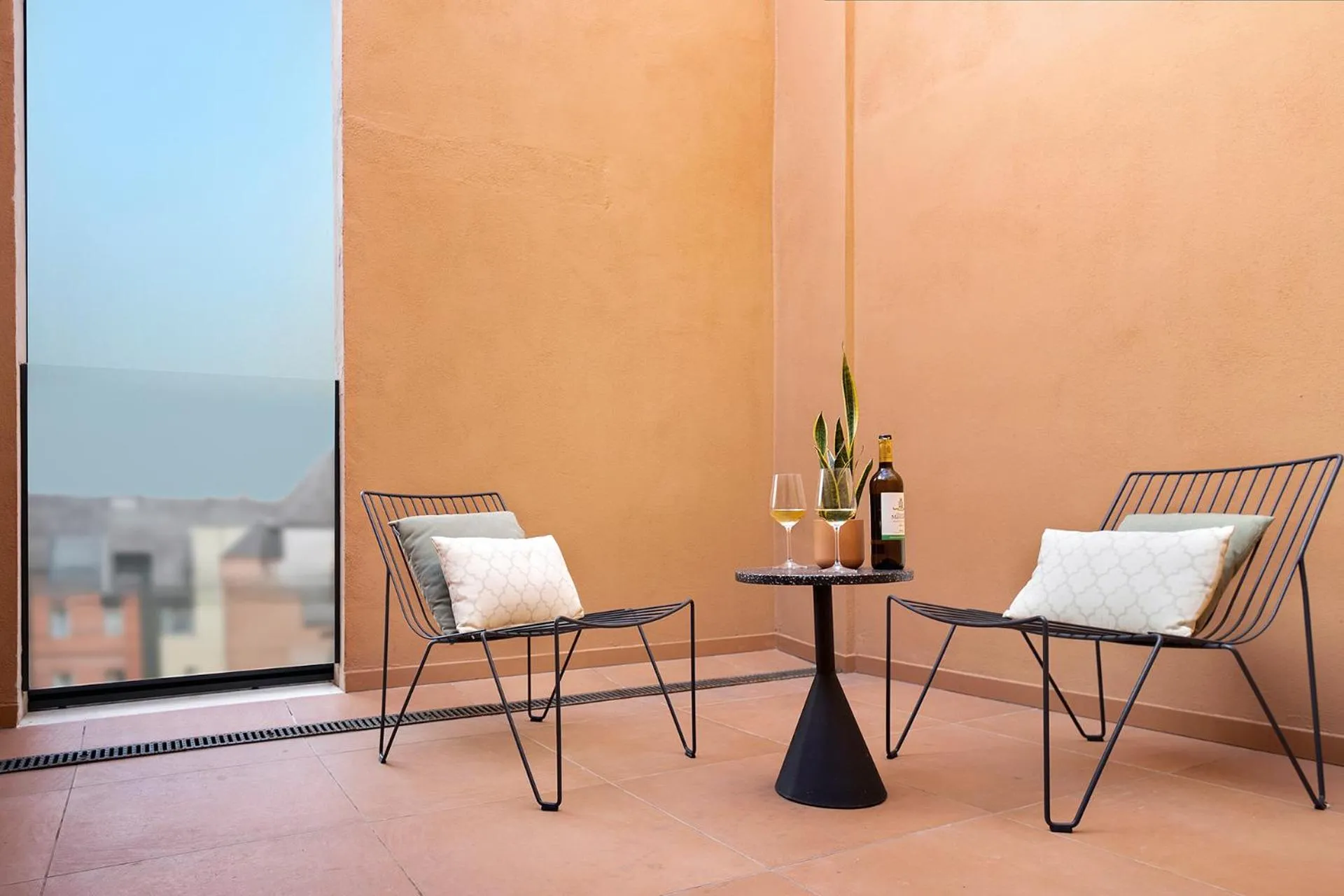 Balcony/Terrace in Hotel Orangine