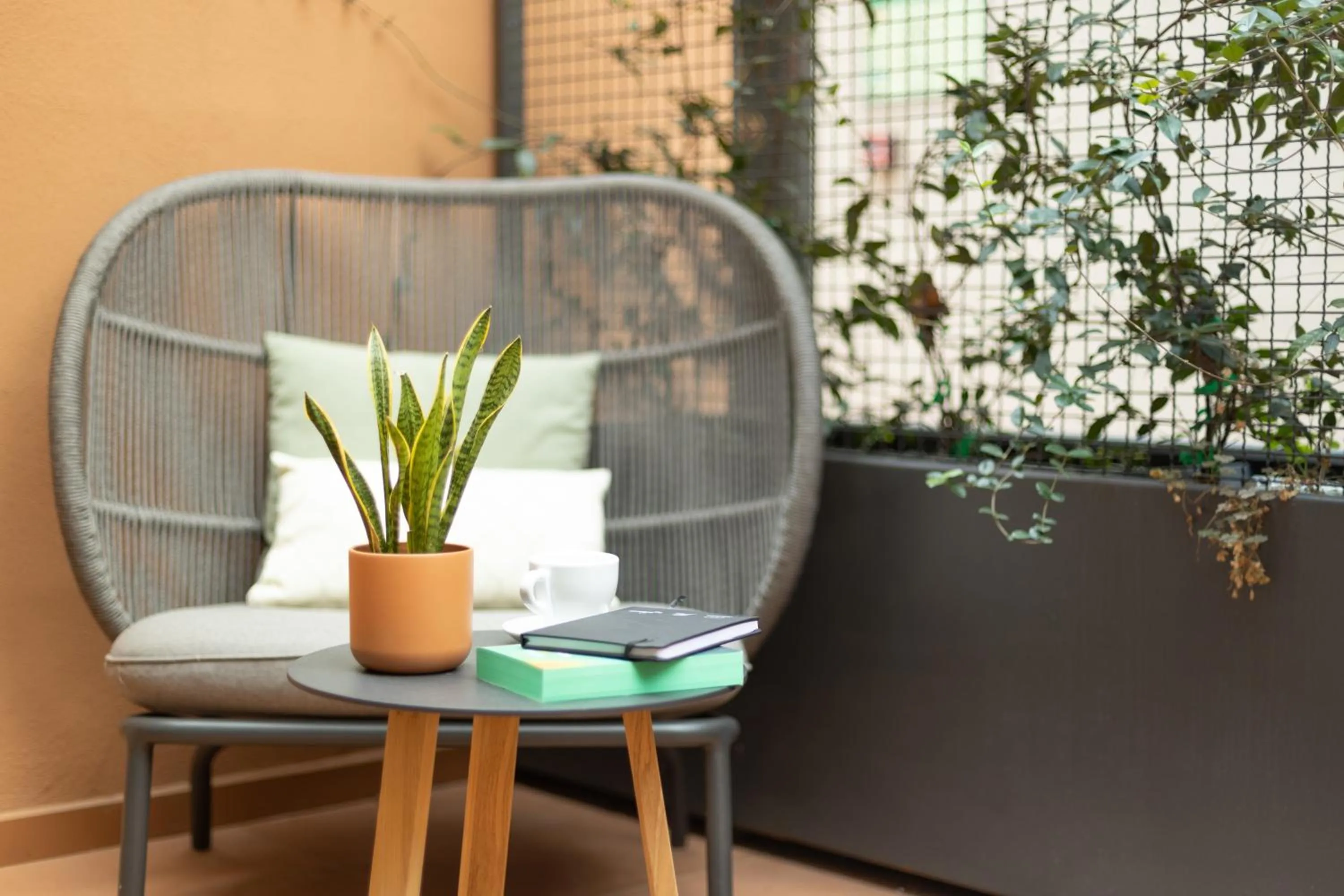 Balcony/Terrace in Hotel Orangine