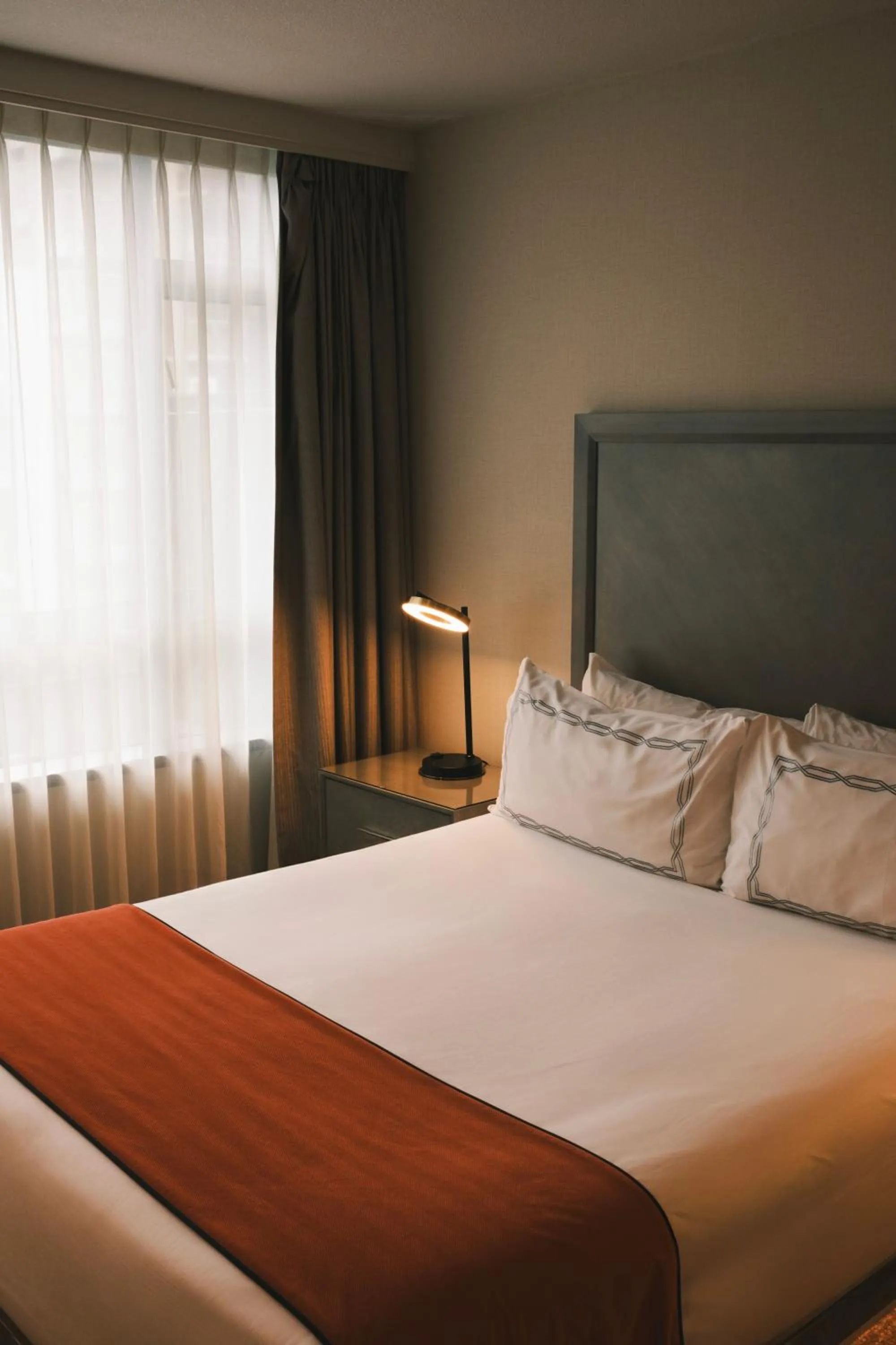 Bed in The Parker Hotel and Rooftop