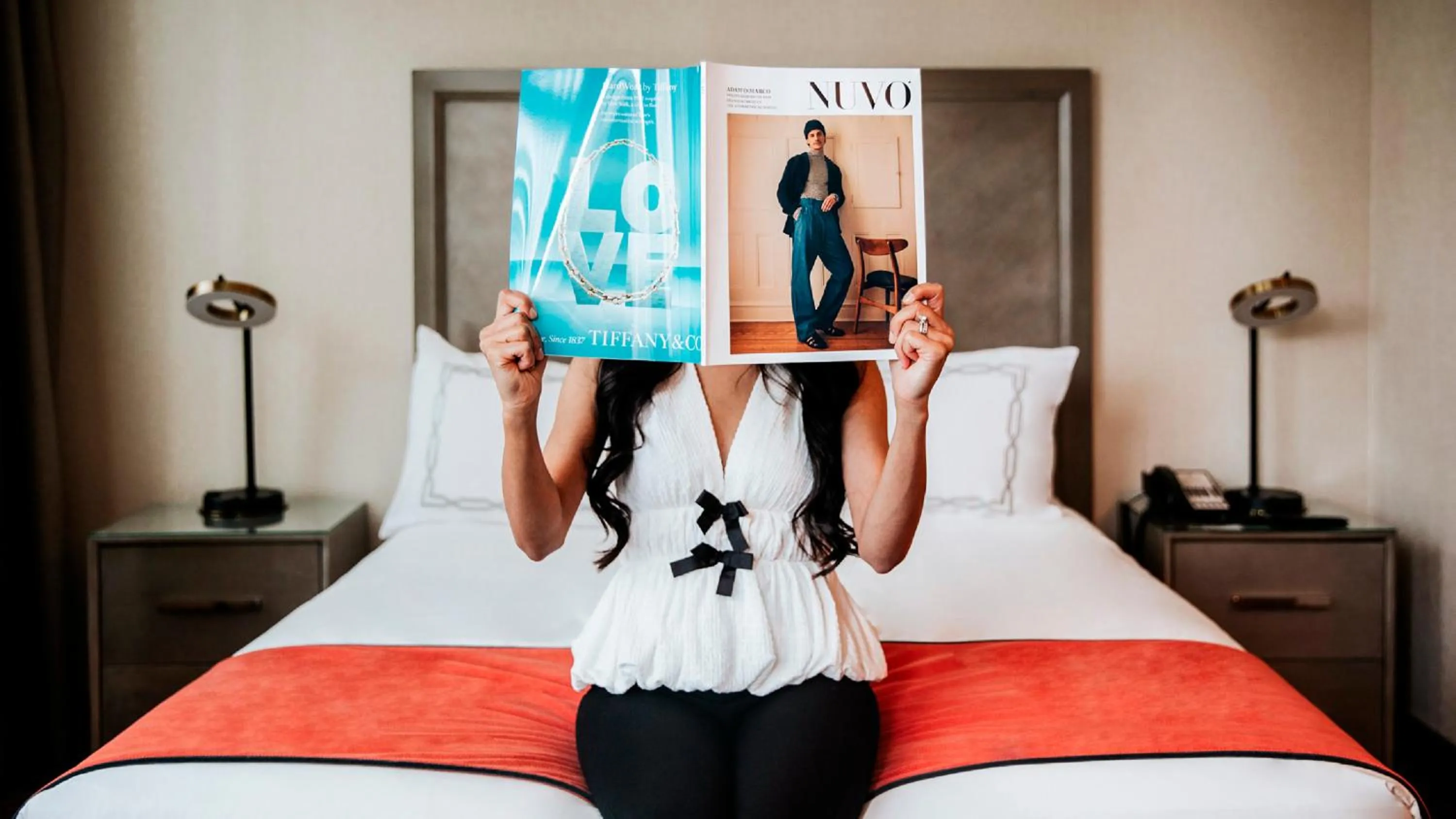 Bed in The Parker Hotel and Rooftop