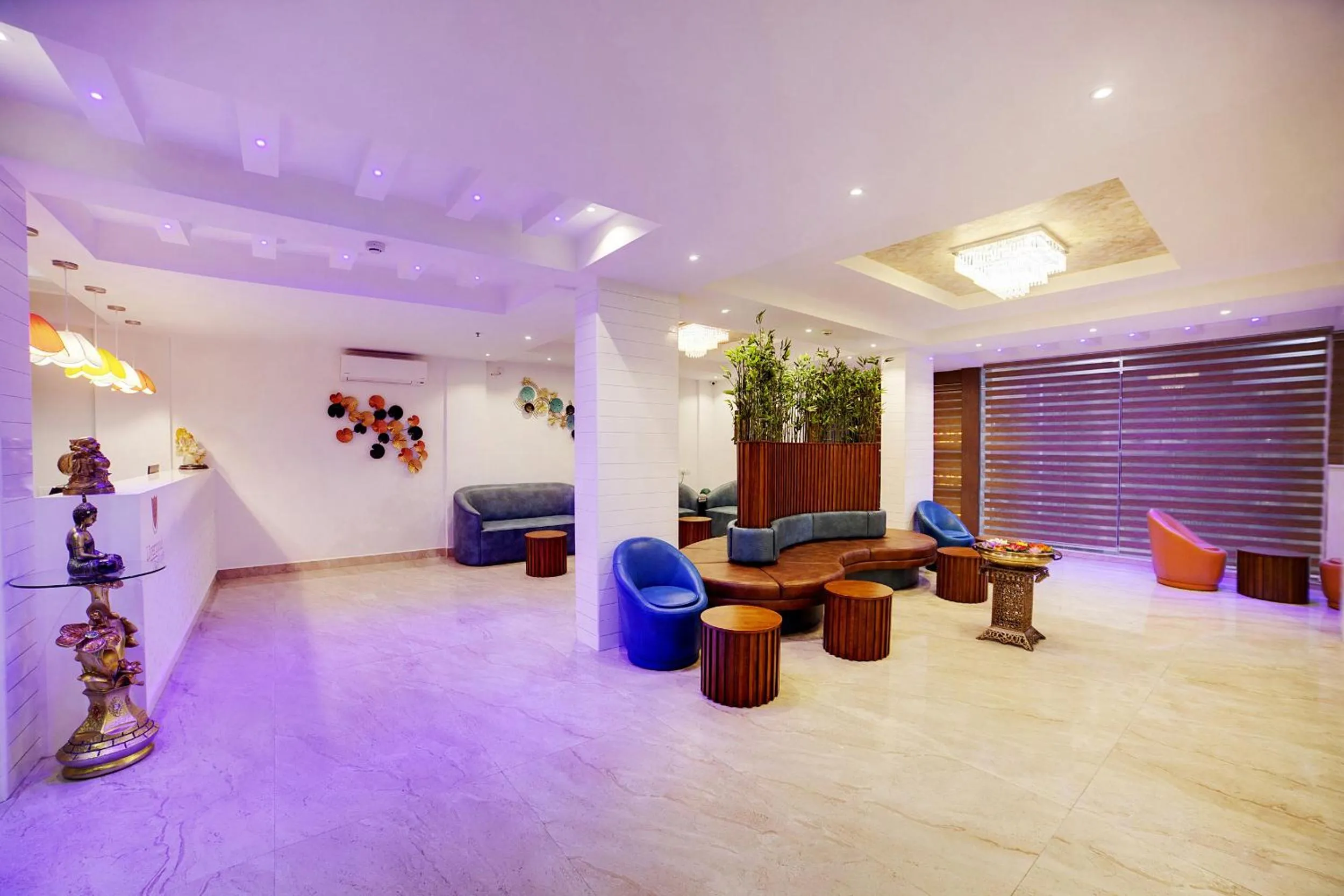 Lobby or reception in The Liverpool Blue Hotels