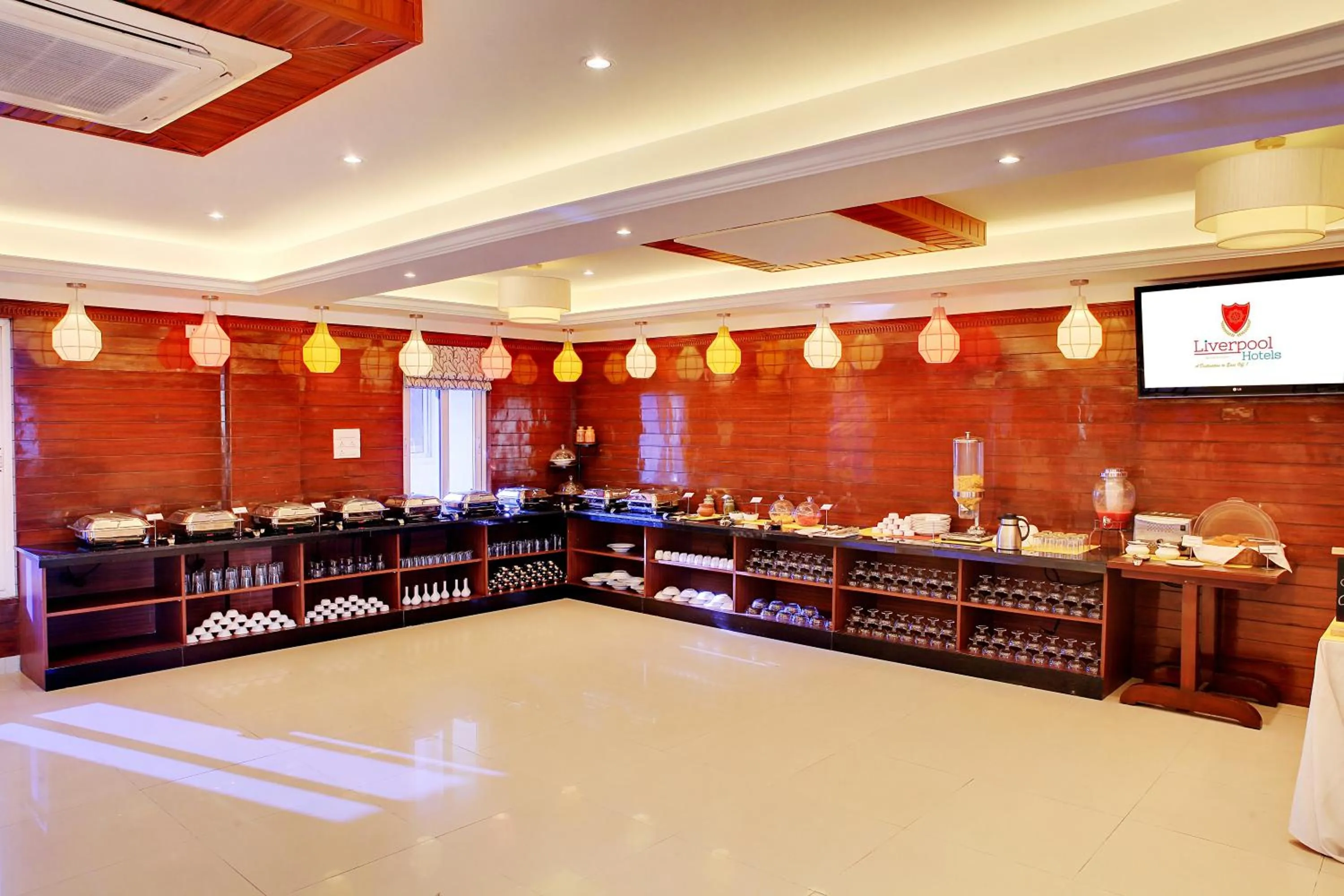 Buffet breakfast in The Liverpool Blue Hotels