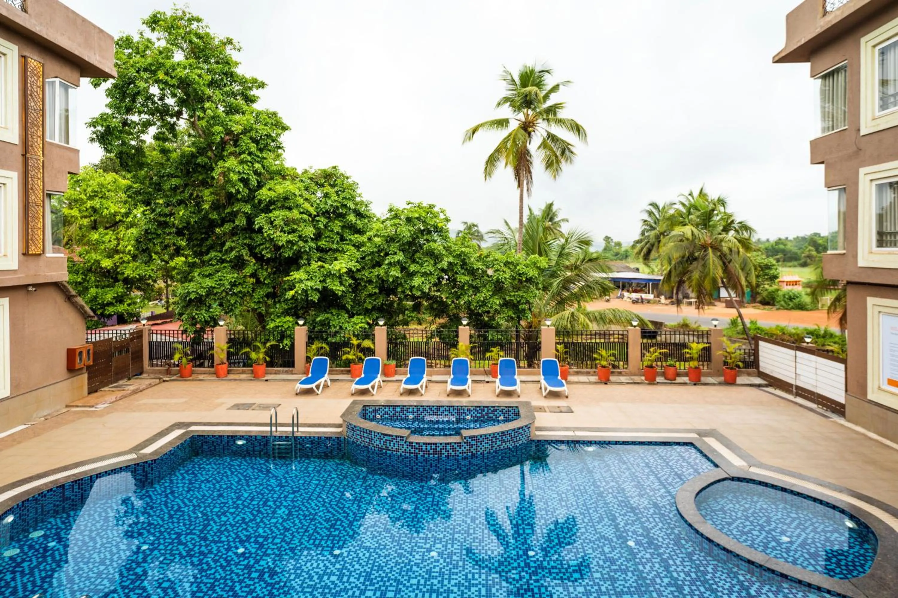 Pool view in Zone Connect by The Park Parra Goa