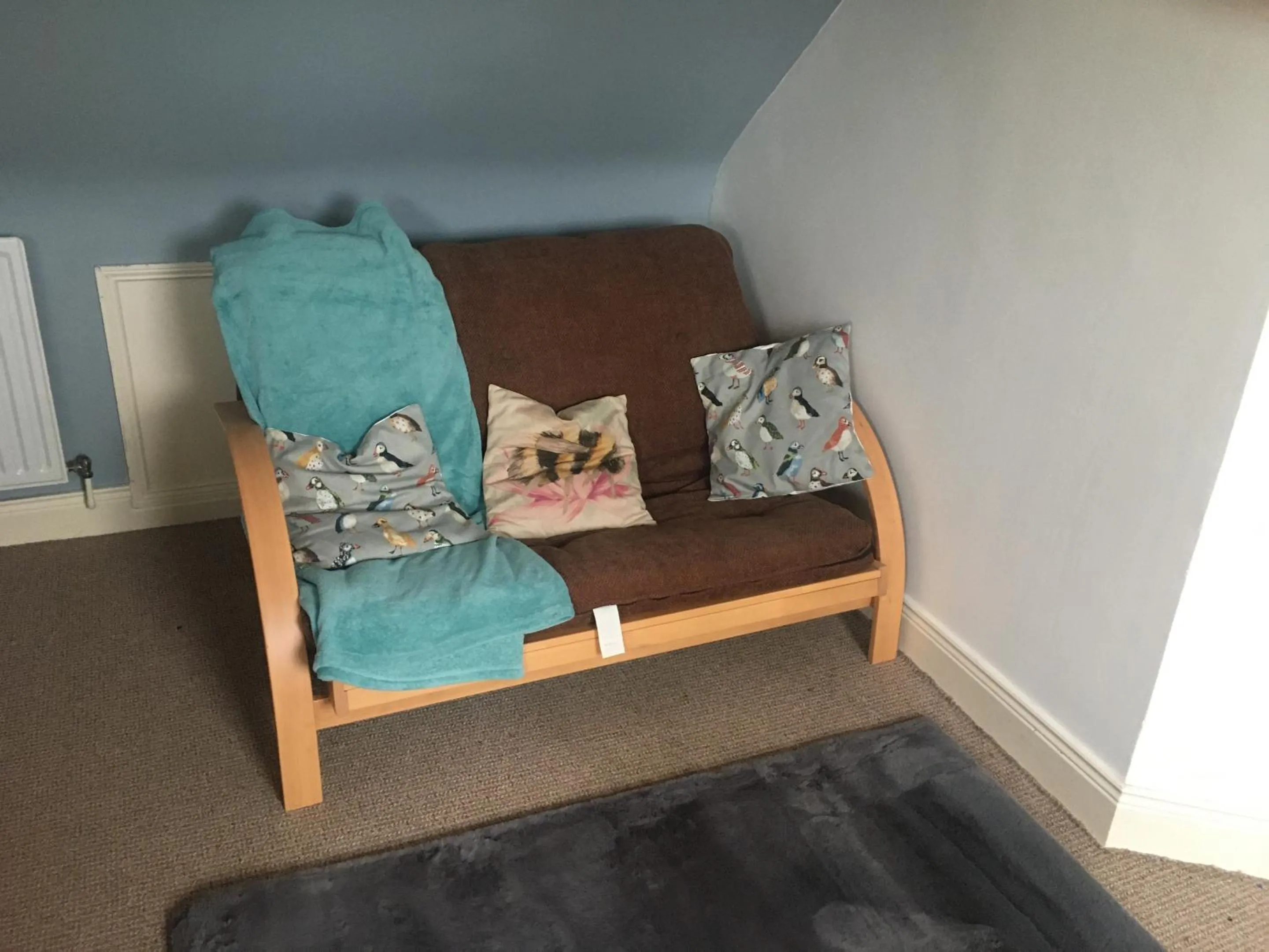 Bedroom, Bed in Driftwood Loft