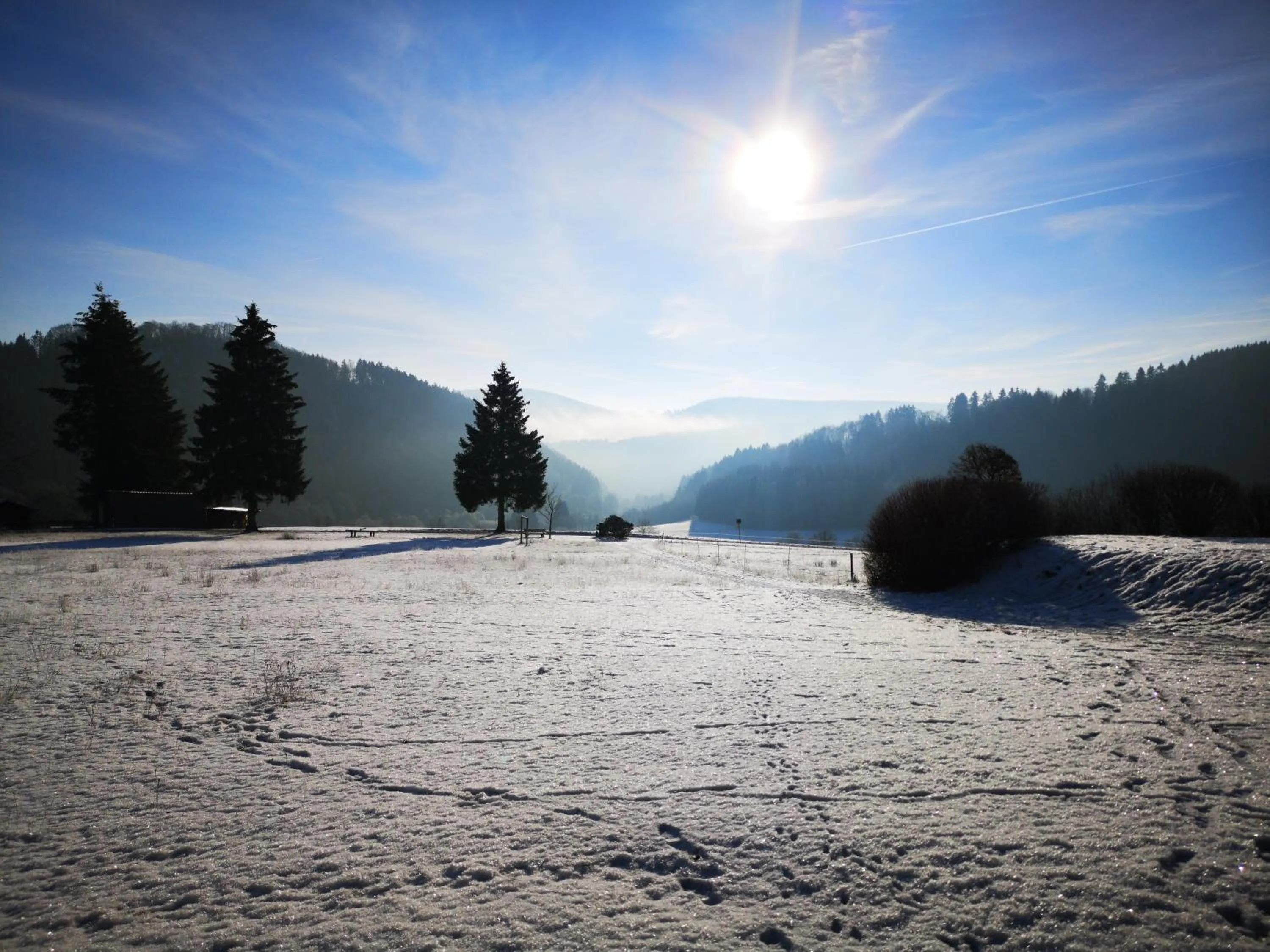 Winter in St. Bonifatius