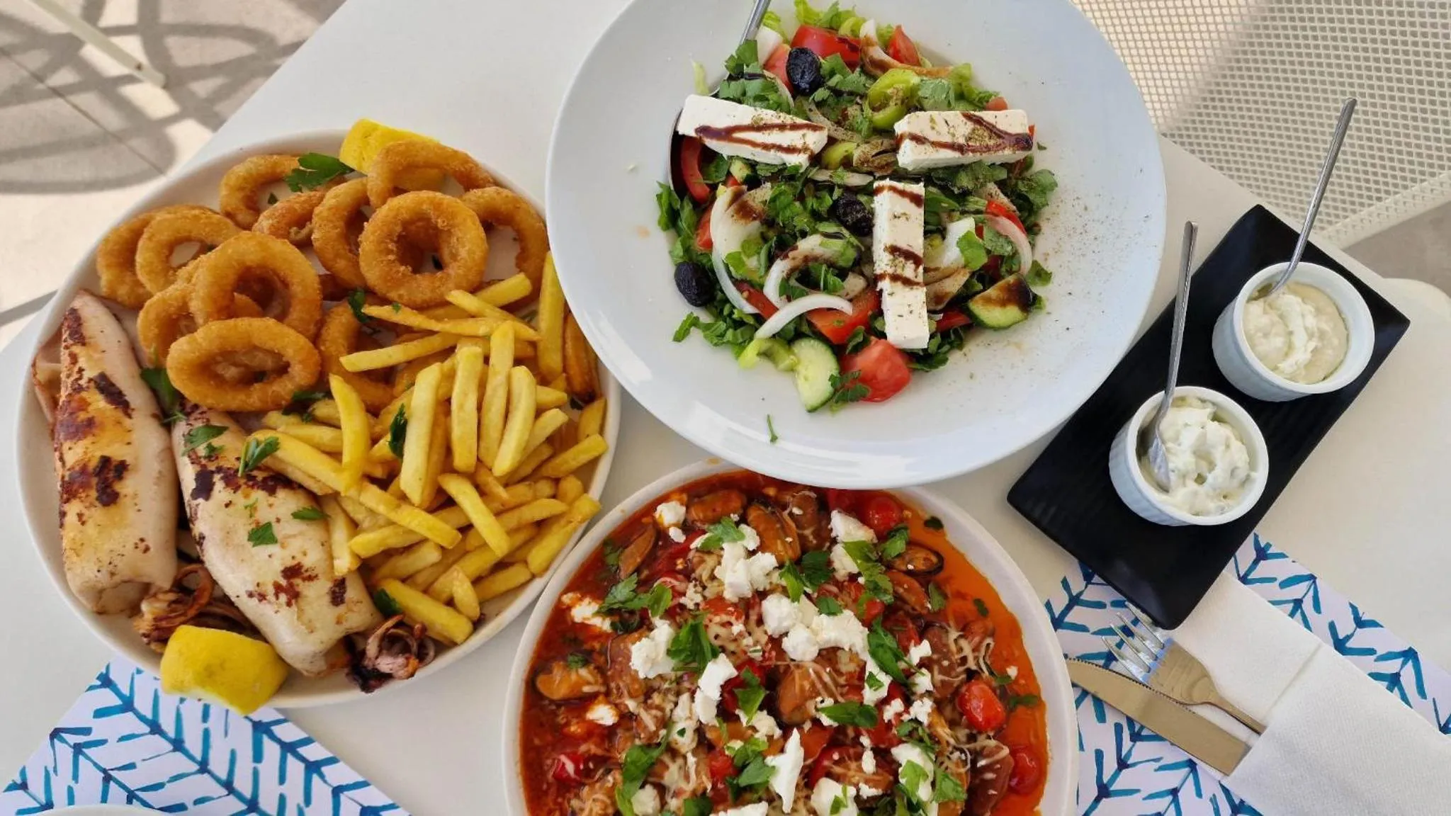 Restaurant/places to eat in Narciso Thassos Luxury Suites