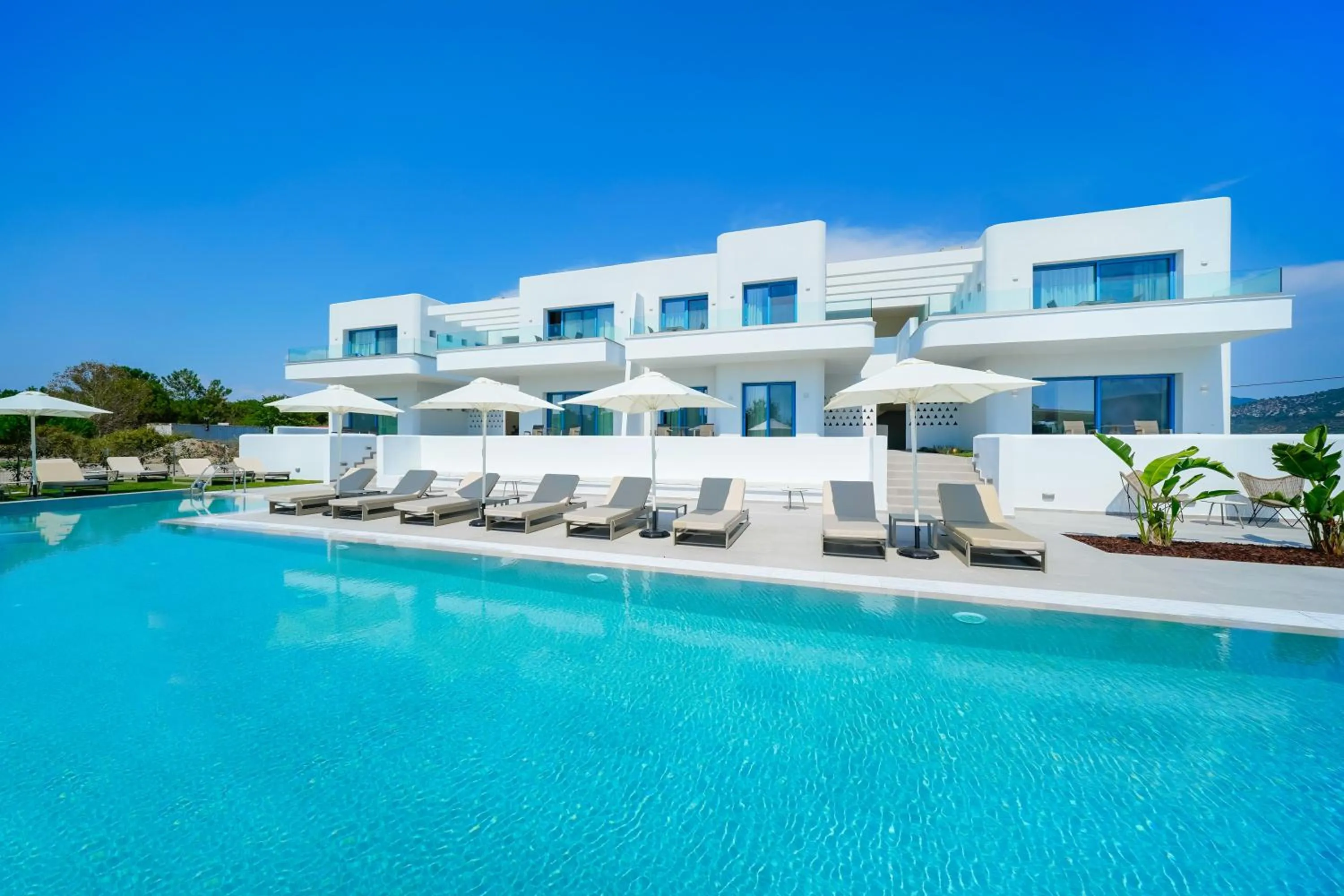 Swimming pool in Narciso Thassos Luxury Suites