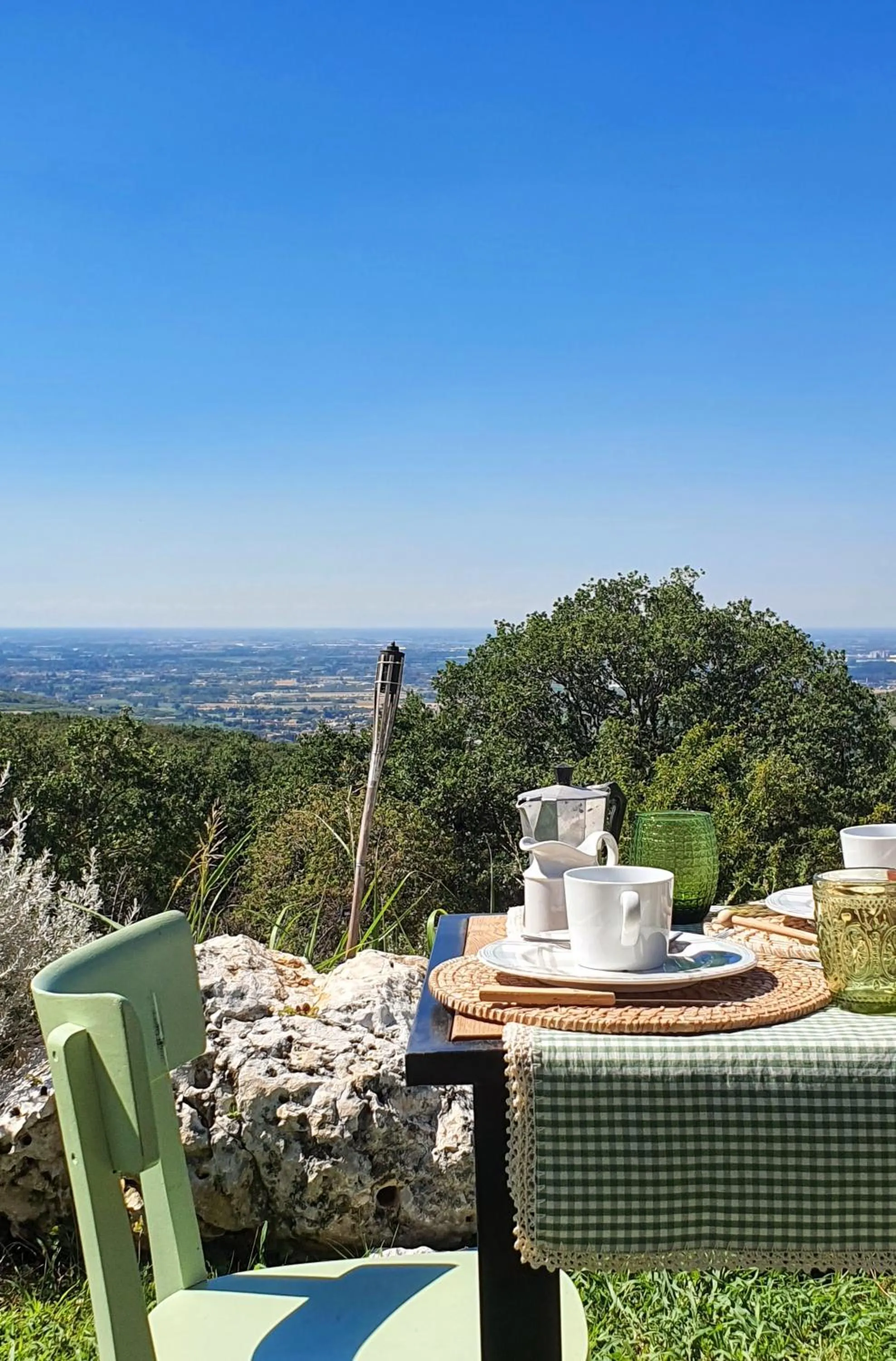 Natural landscape in B&B Cà Montemezzano