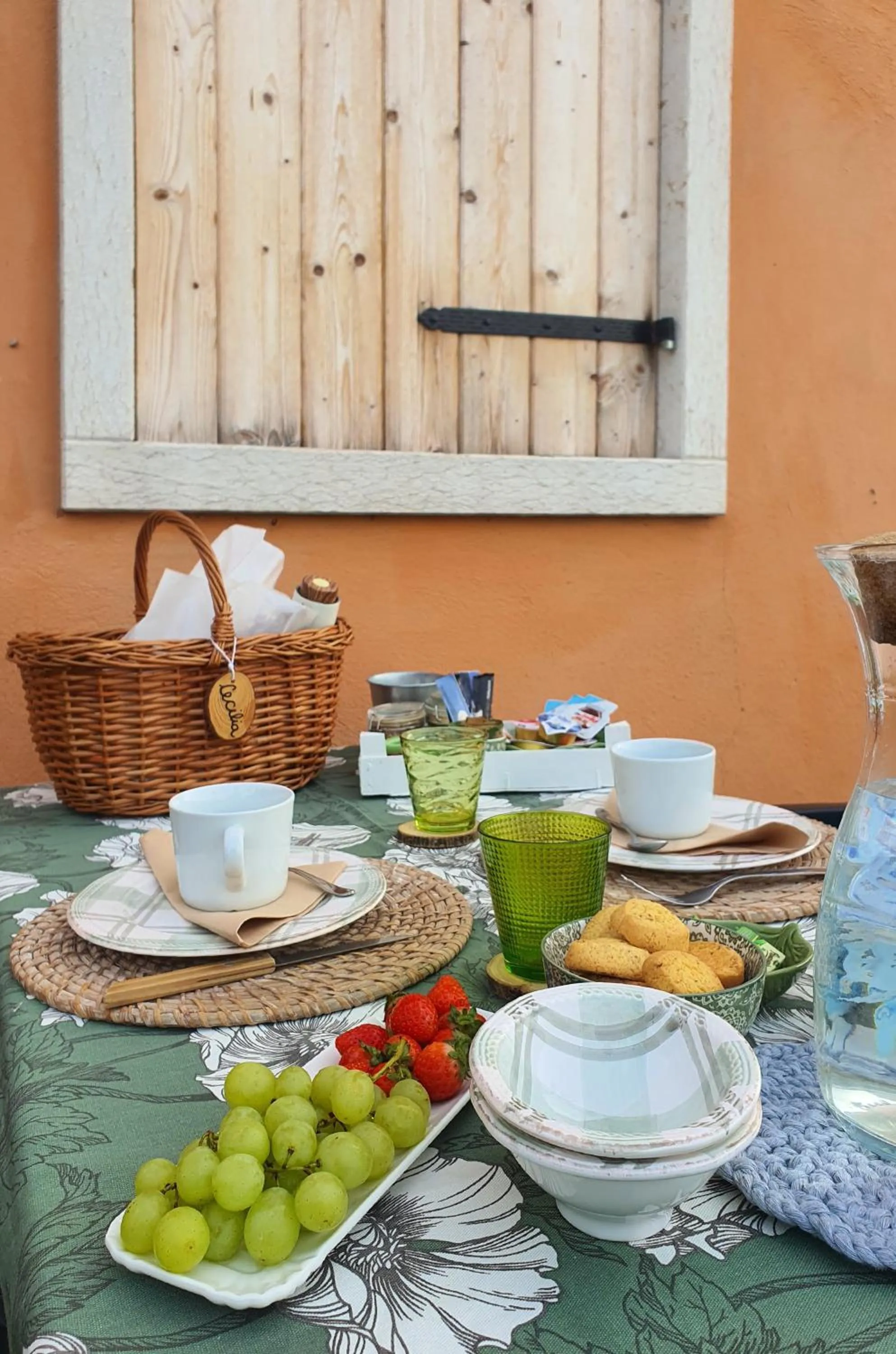Garden in B&B Cà Montemezzano