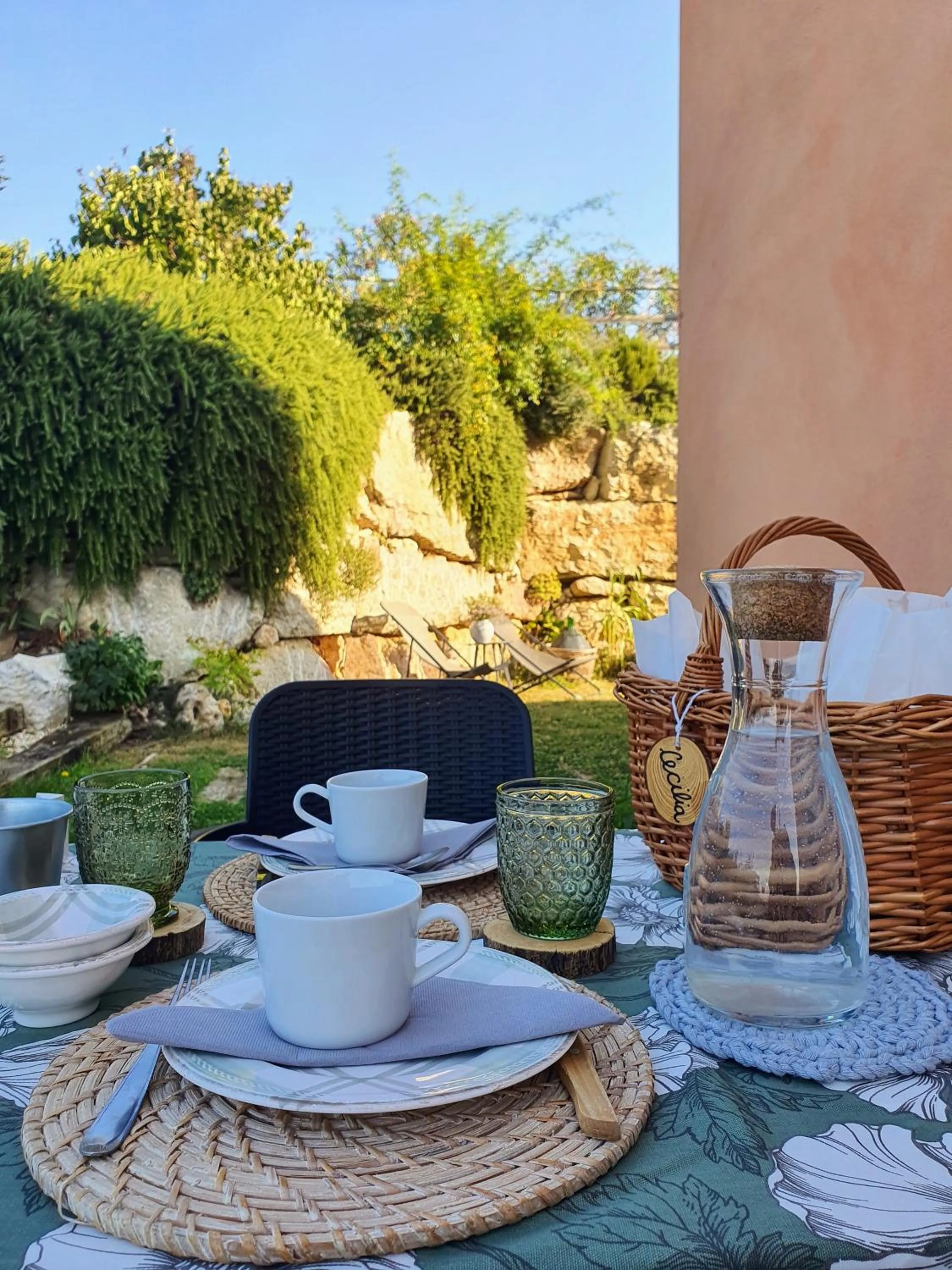 Garden in B&B Cà Montemezzano