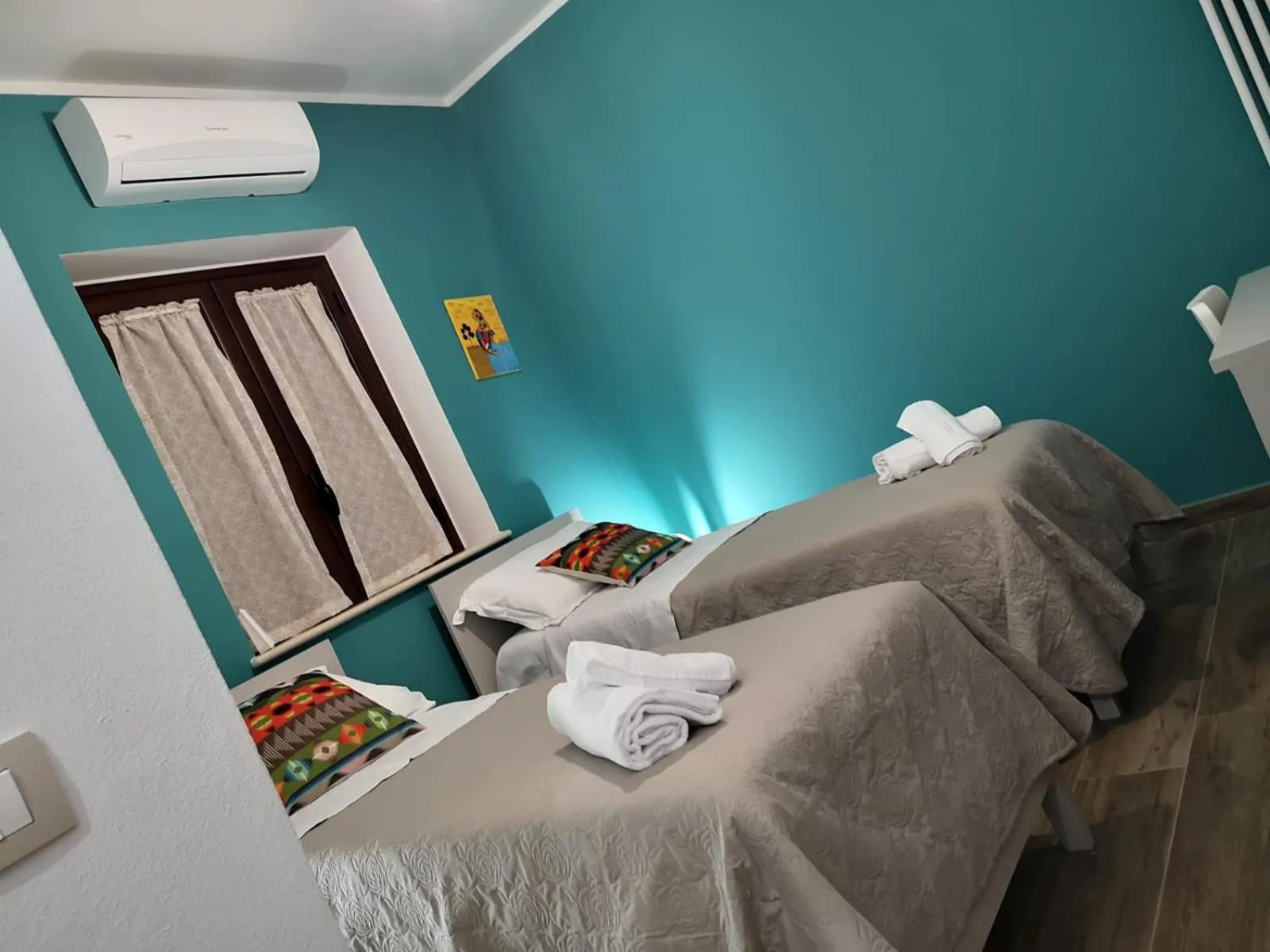 Bedroom, Bed in Sulfurea B&B ***