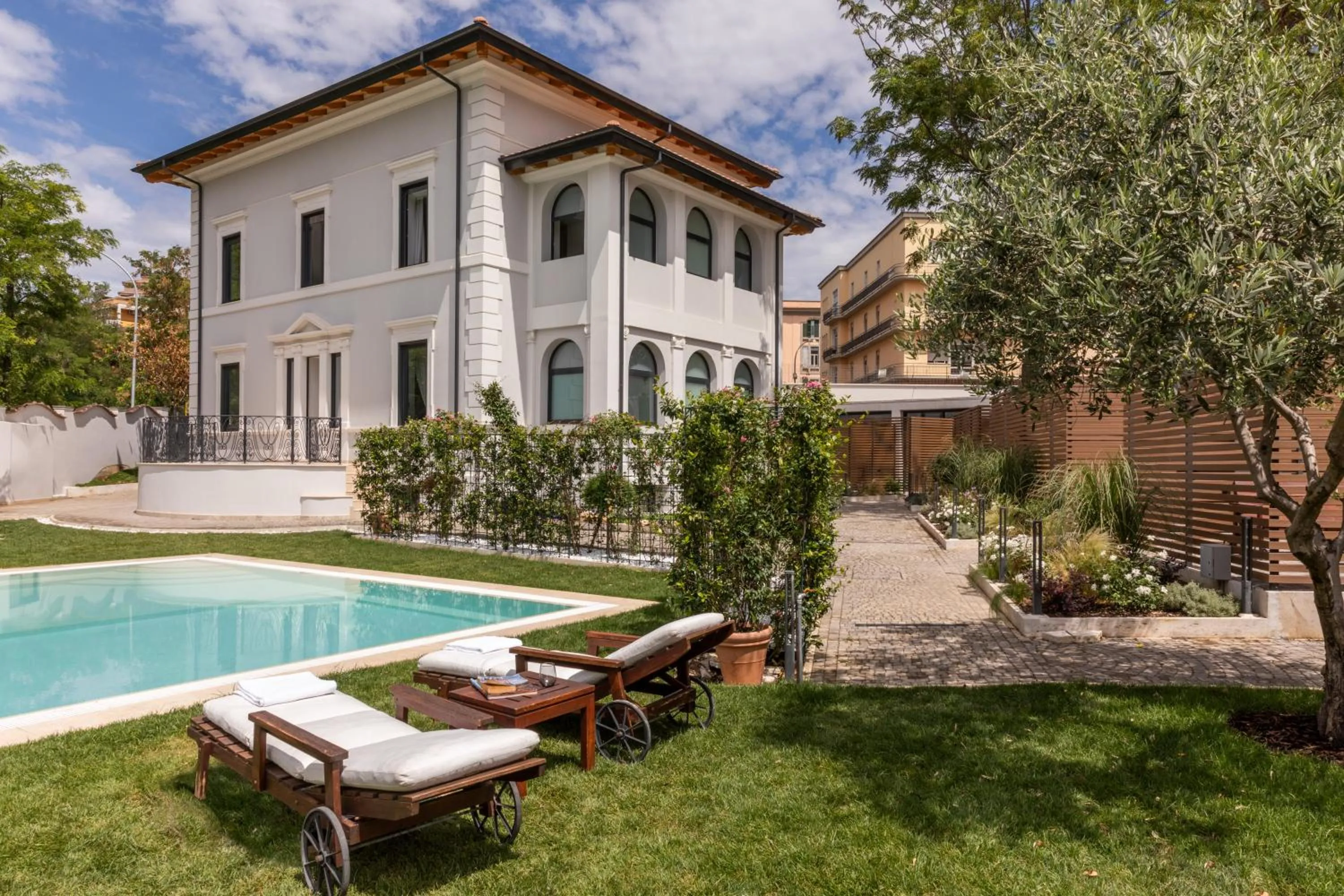 Swimming pool in Livia Valeria Palace