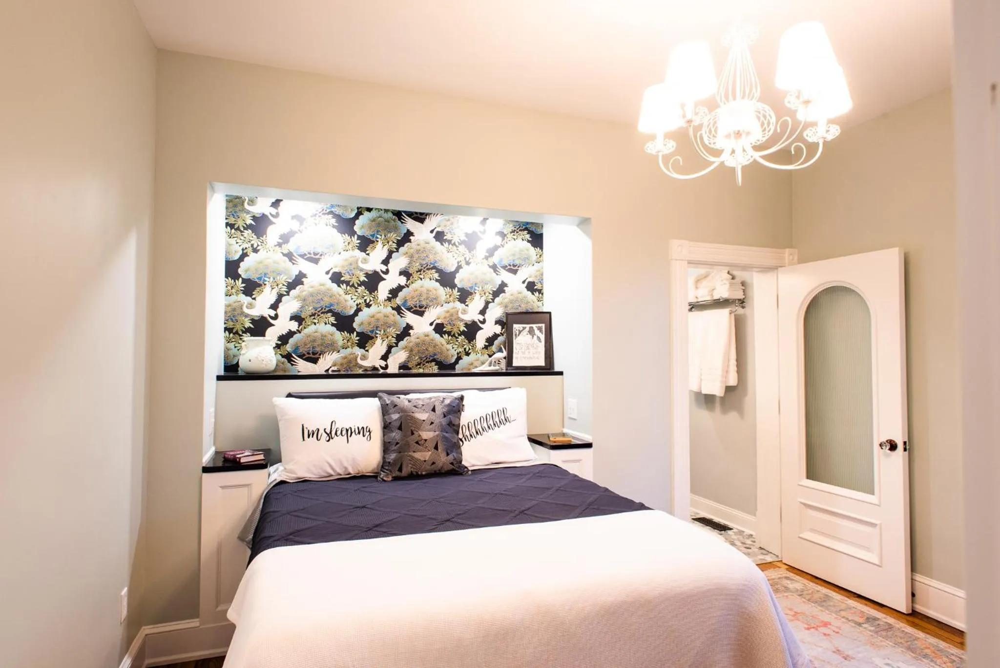 Bed in Washington Street Quarters