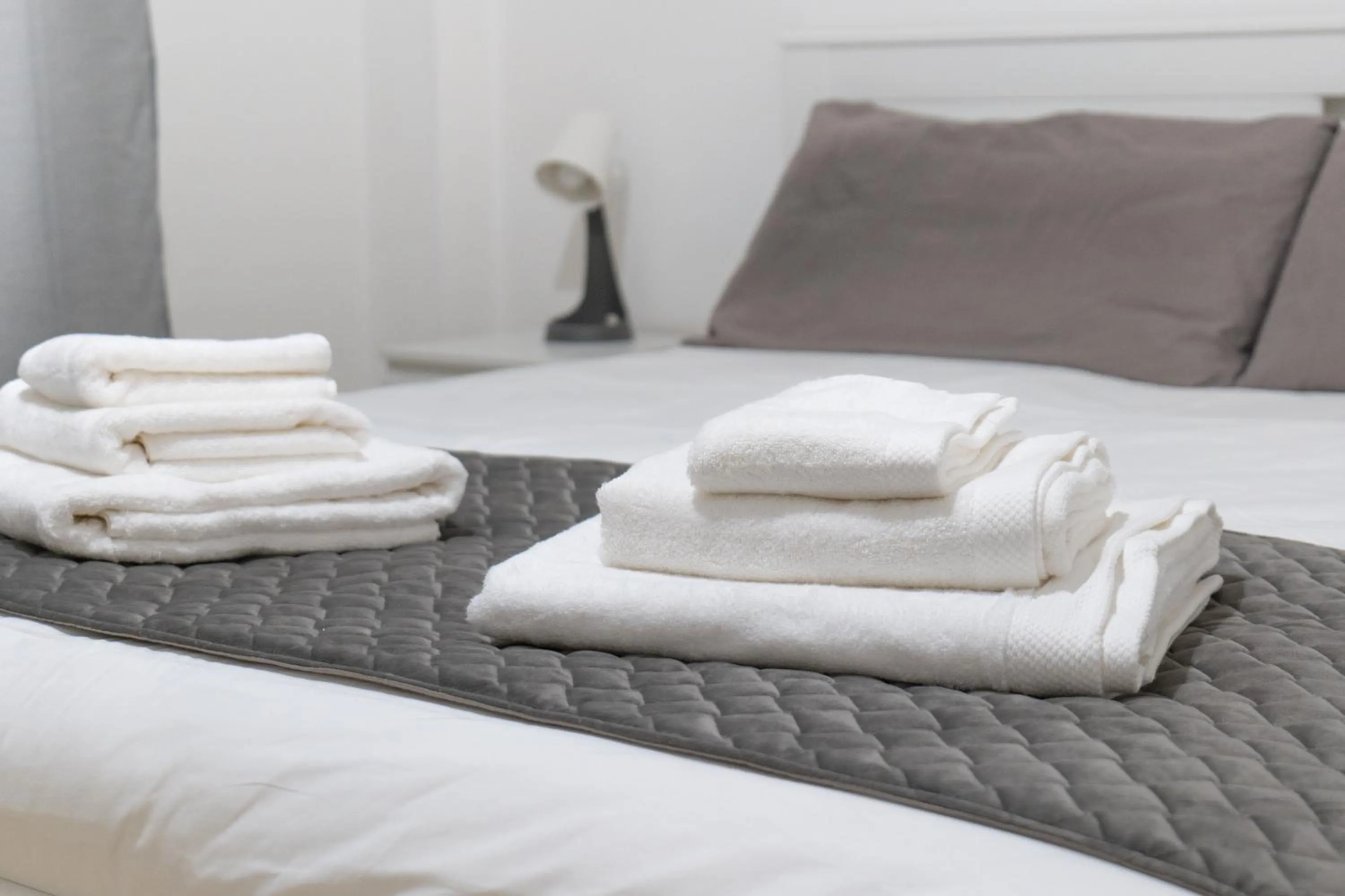 towels, Bed in Sweet Home