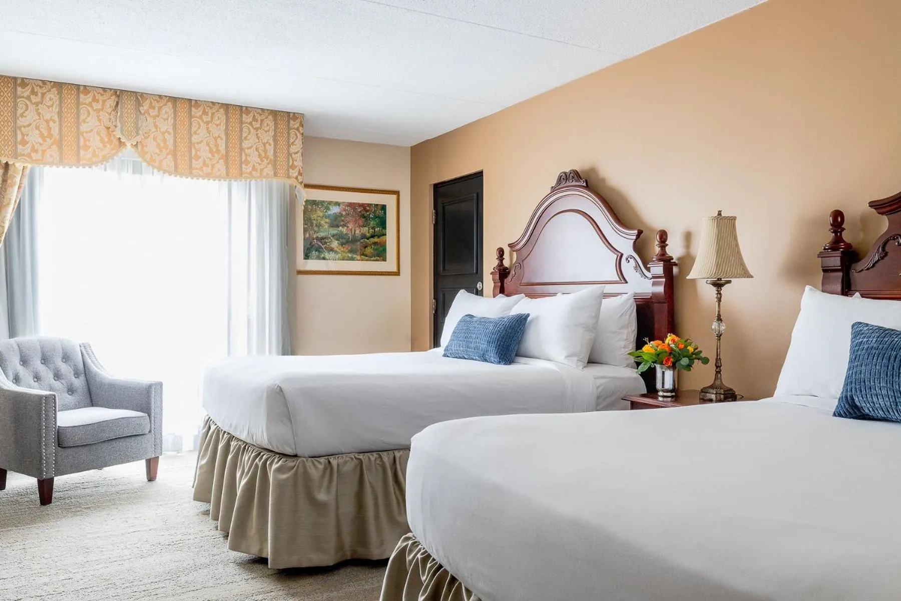 Bed in Old Stone Inn Boutique Hotel