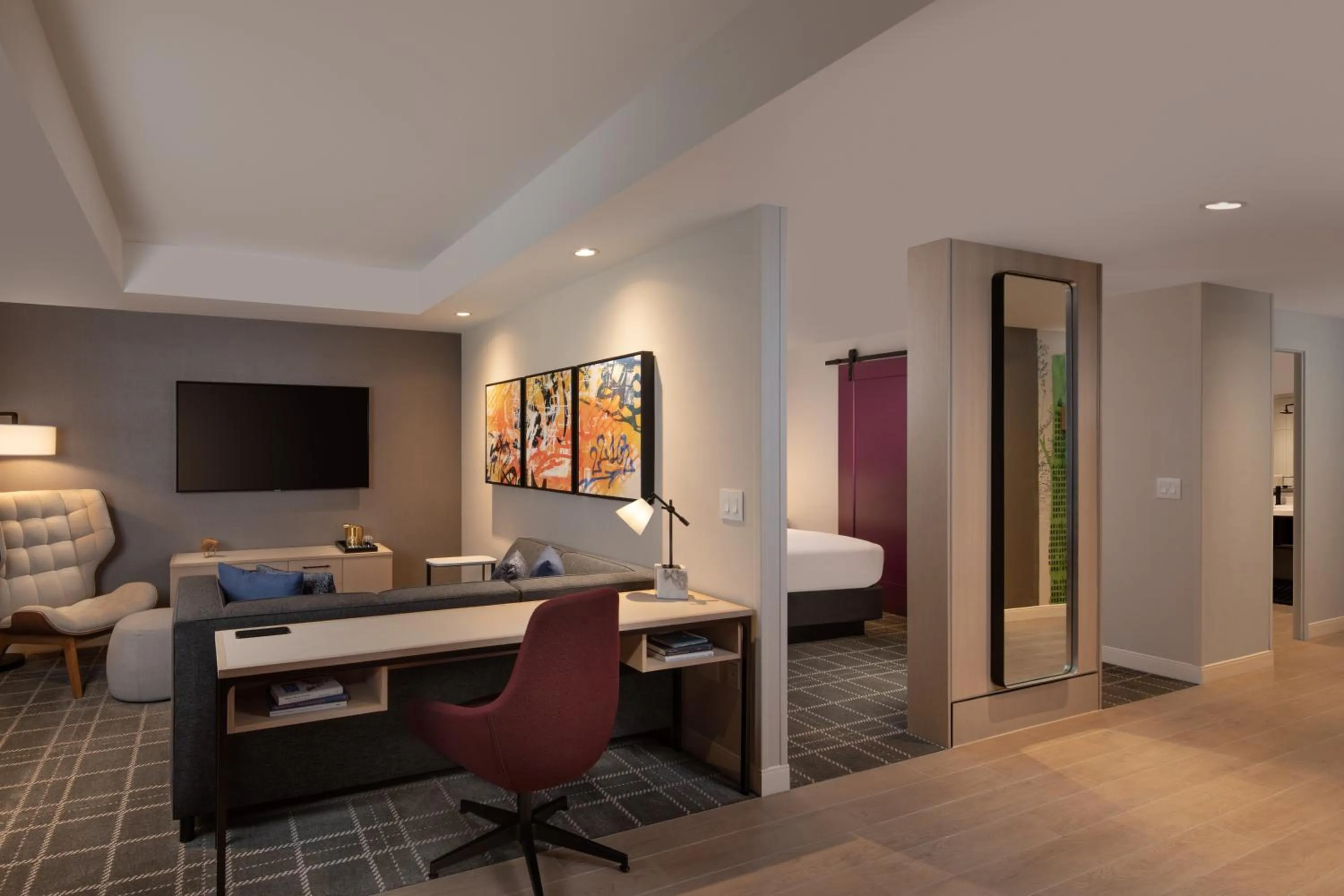 Photo of the whole room in The Watermark Hotel