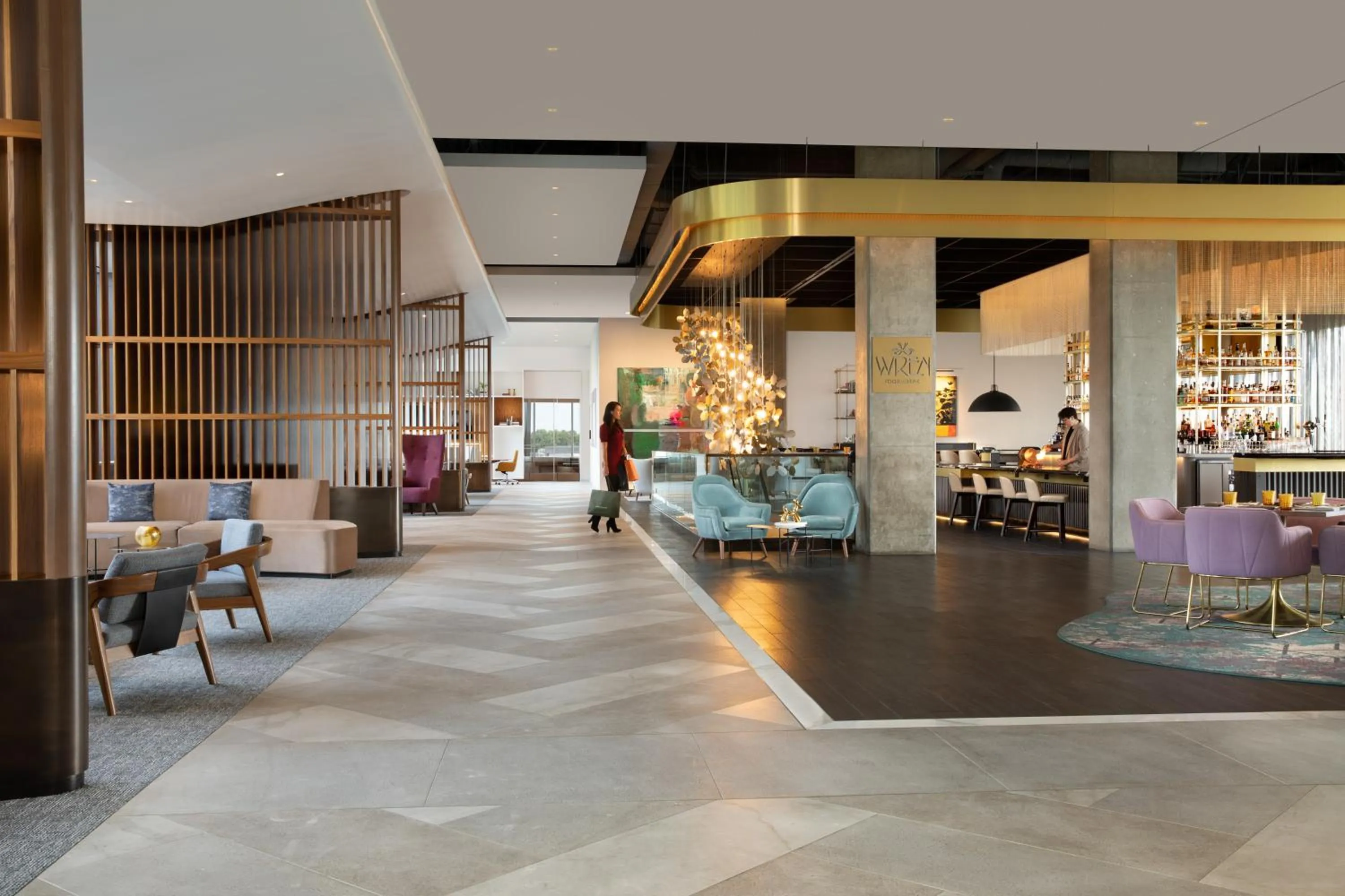 Lobby or reception in The Watermark Hotel