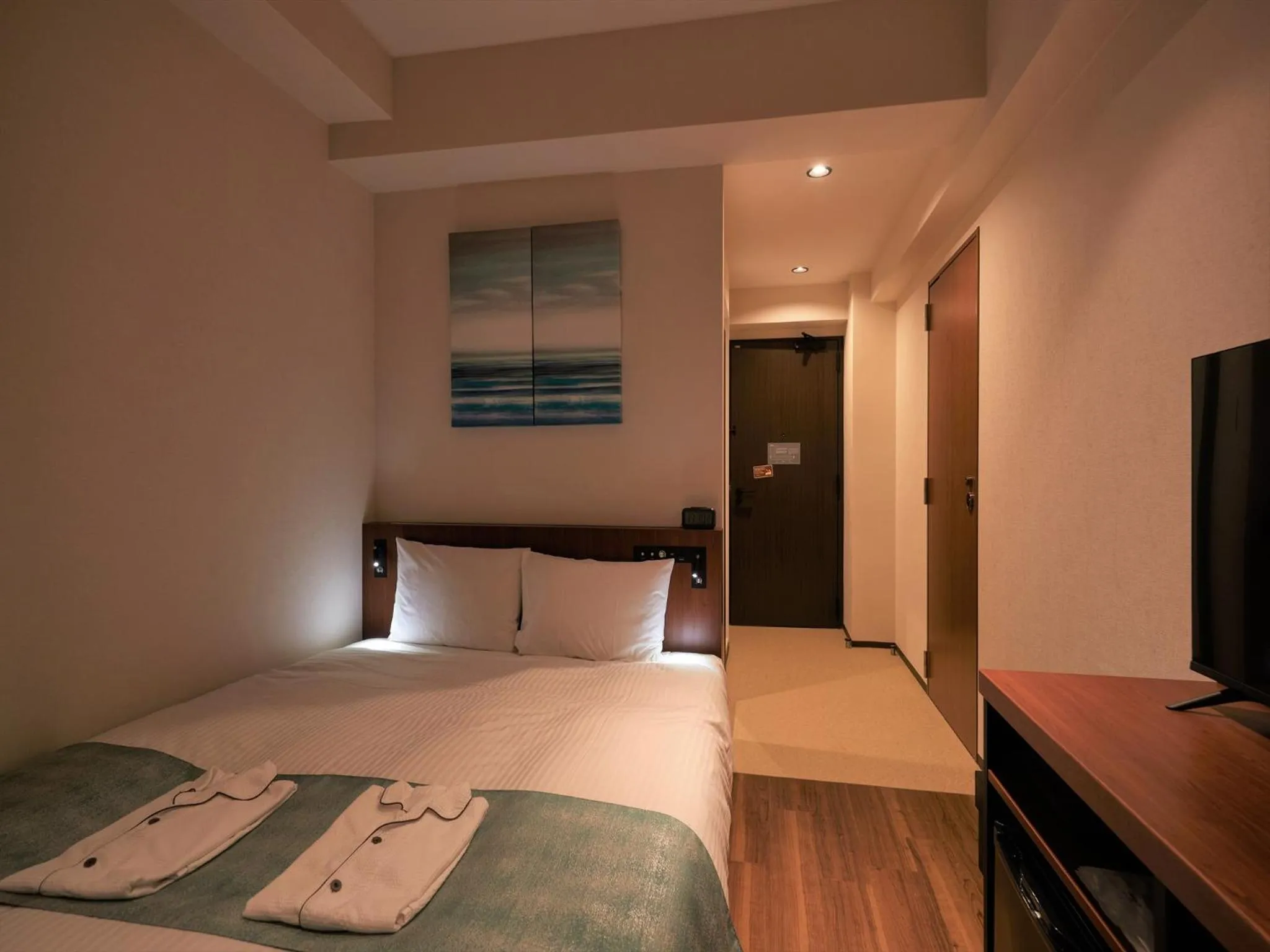 Photo of the whole room, Bed in THE GRAND HOTEL GINOWAN