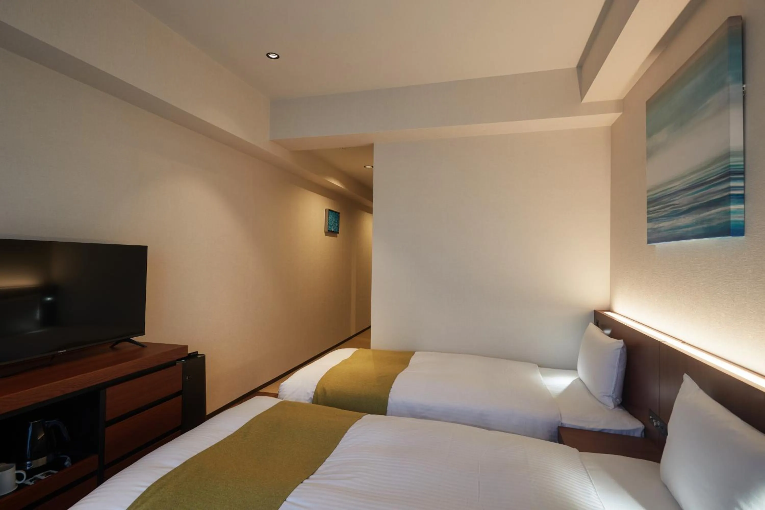 Photo of the whole room, Bed in THE GRAND HOTEL GINOWAN